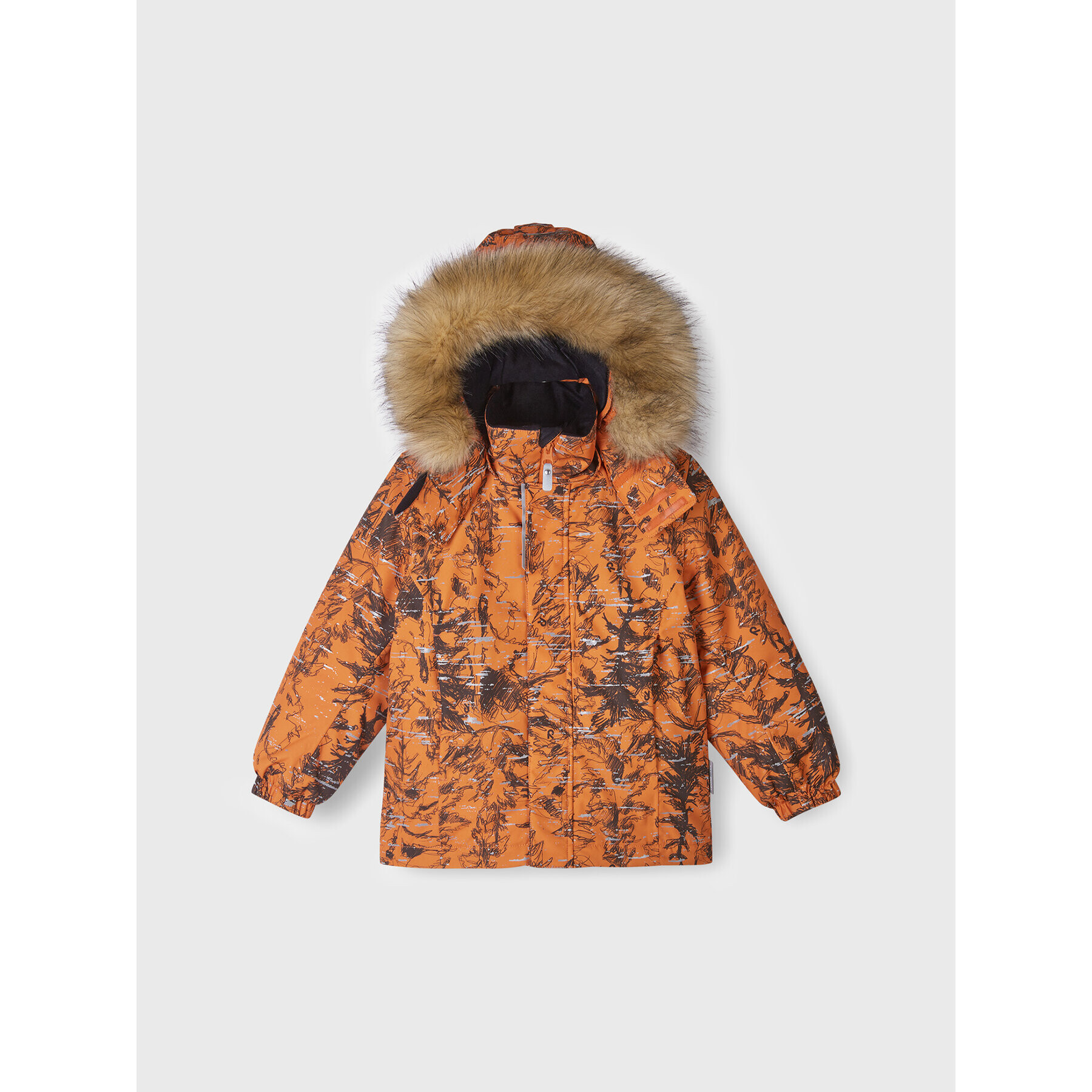 Reima Зимно яке Spring 5100125A Оранжев Regular Fit - Pepit.bg