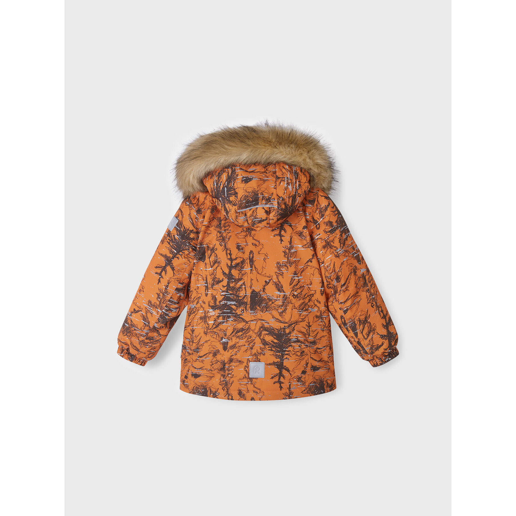 Reima Зимно яке Spring 5100125A Оранжев Regular Fit - Pepit.bg