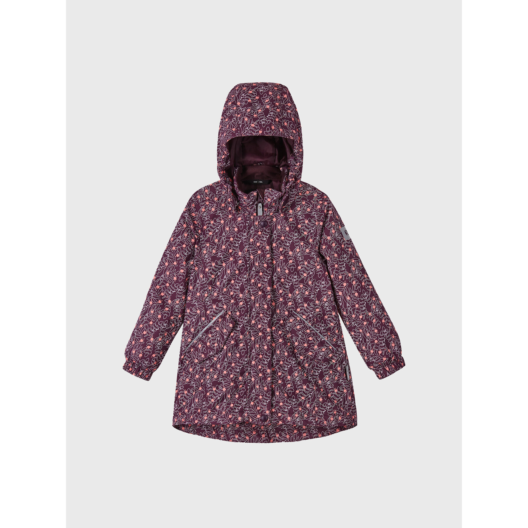 Reima Зимно яке Taho 5100111A Виолетов Regular Fit - Pepit.bg