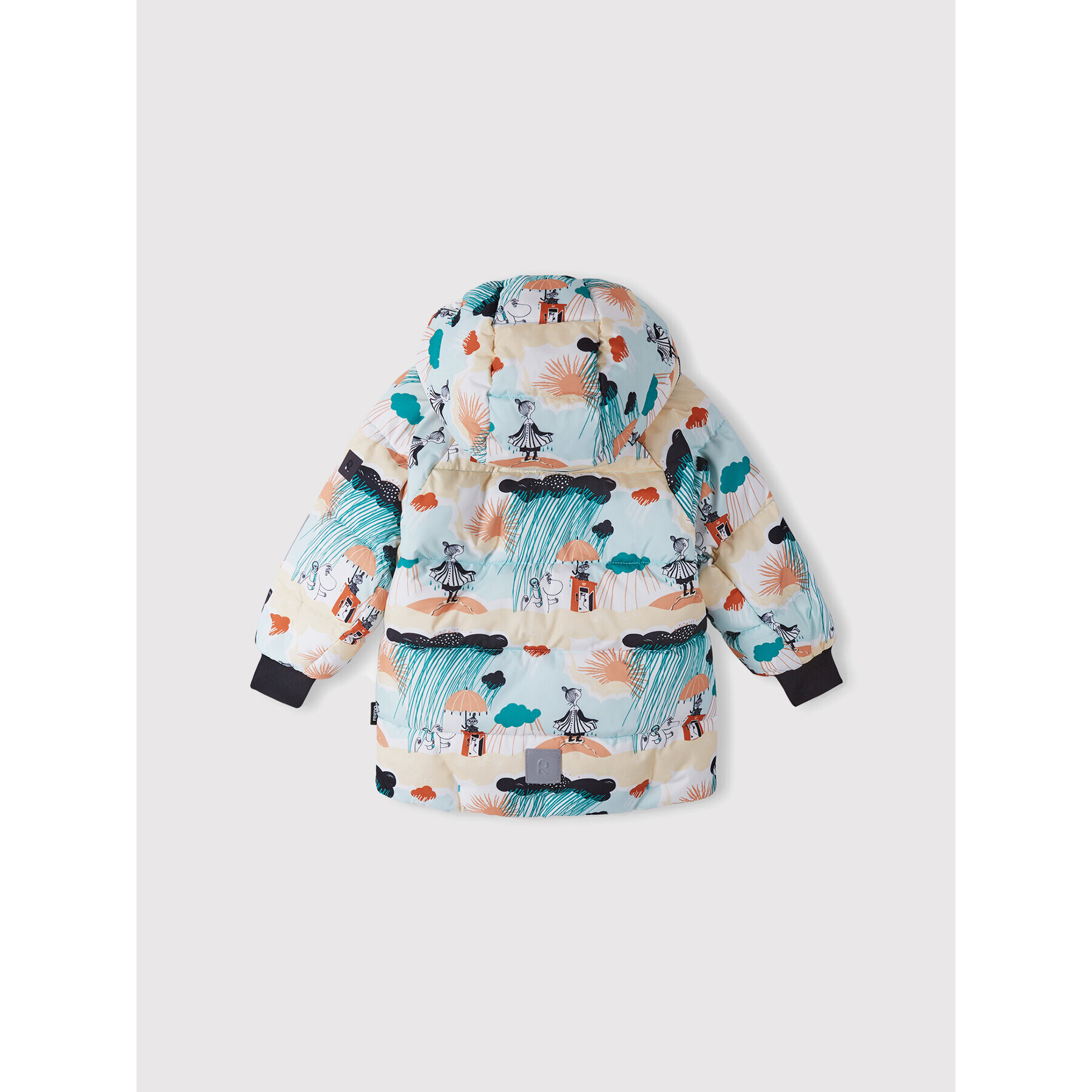 Reima Зимно яке MOOMIN Lykta 5100013A Зелен Regular Fit - Pepit.bg