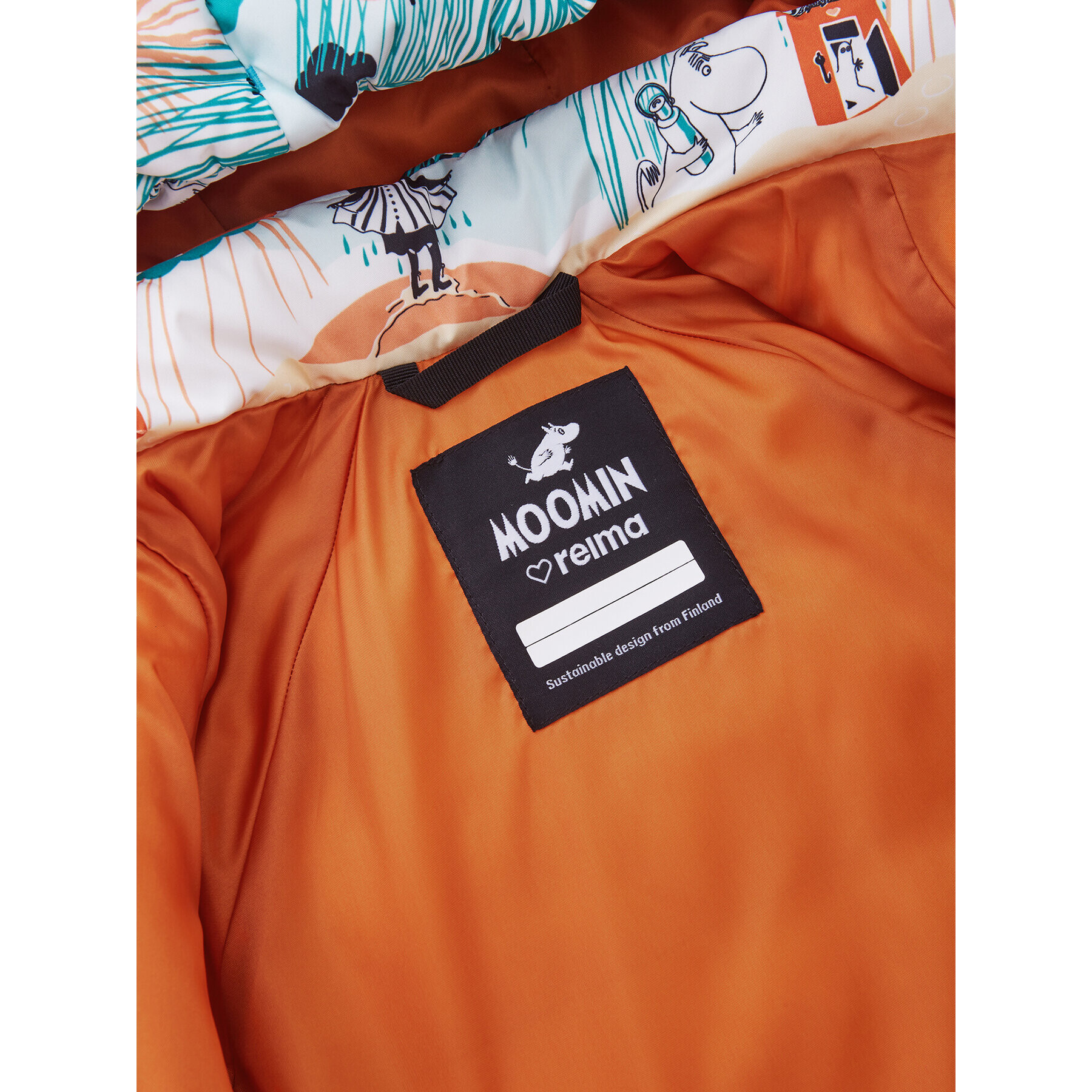 Reima Зимно яке MOOMIN Lykta 5100013A Зелен Regular Fit - Pepit.bg