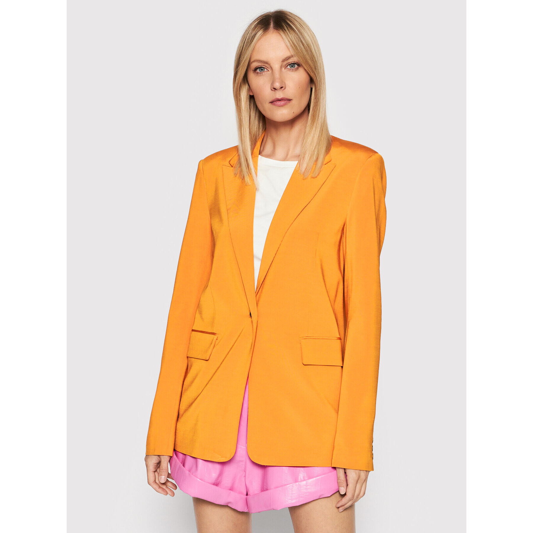 Remain Блейзър Blagin RM1220 Оранжев Regular Fit - Pepit.bg