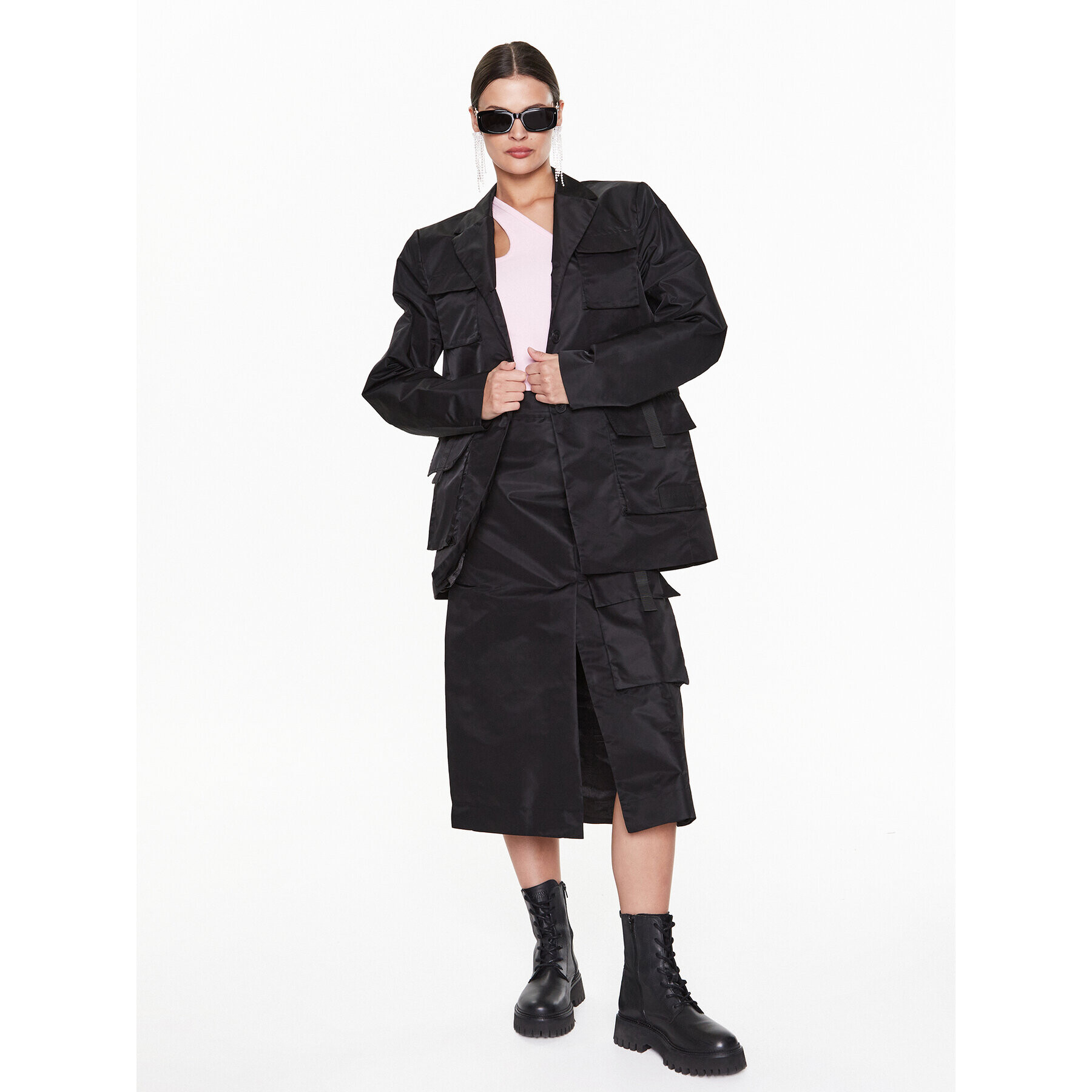 Remain Сако Nylon Pocket RM2116 Черен Regular Fit - Pepit.bg