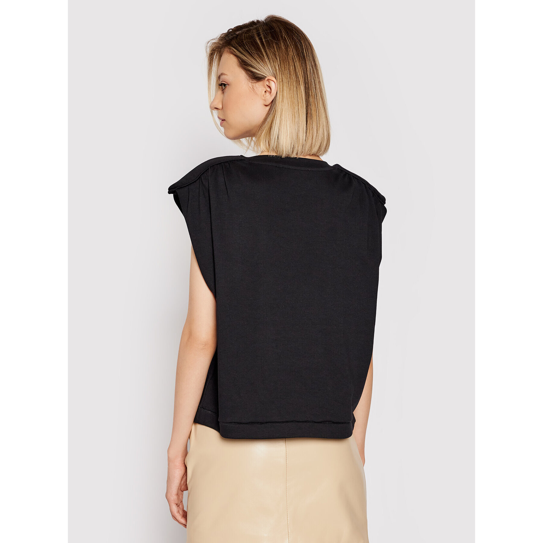 Remain Блуза Verona Ss O-Neck RM494 Черен Regular Fit - Pepit.bg