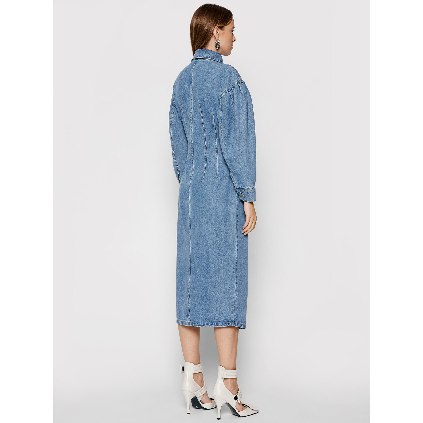 Remain Дънкова рокля Edinisa RM530 Син Regular Fit - Pepit.bg