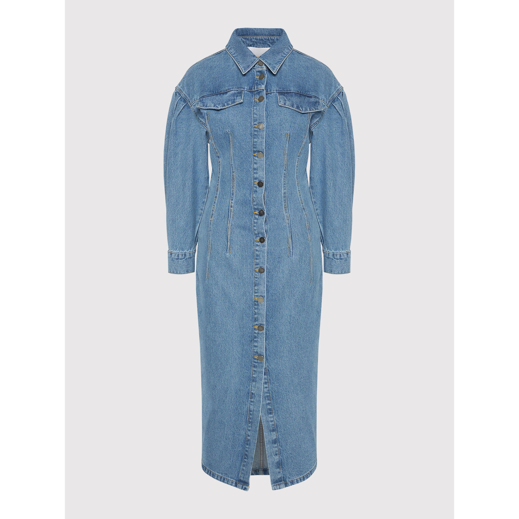 Remain Дънкова рокля Edinisa RM530 Син Regular Fit - Pepit.bg