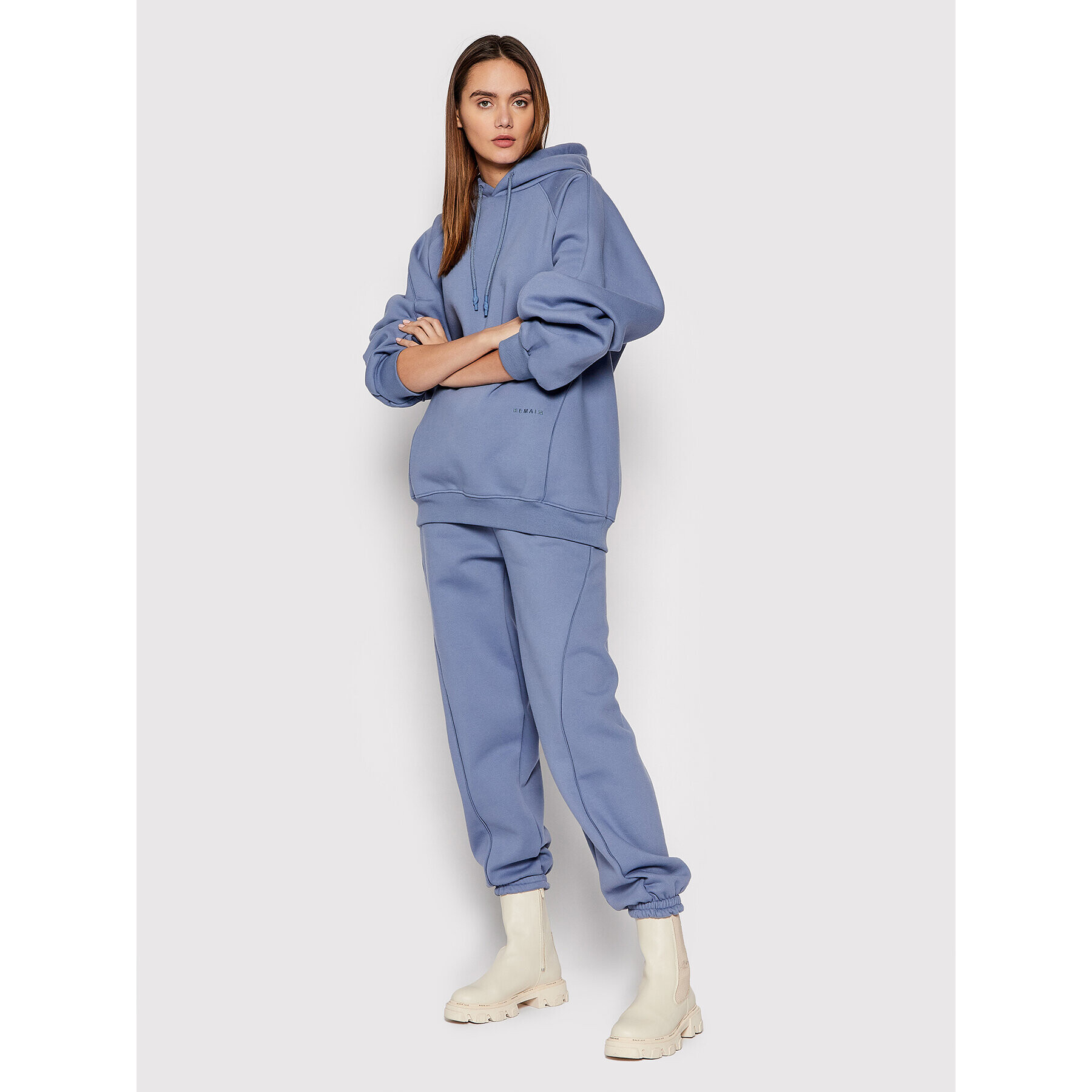 Remain Долнище анцуг Tamlyn RM883 Син Oversize - Pepit.bg