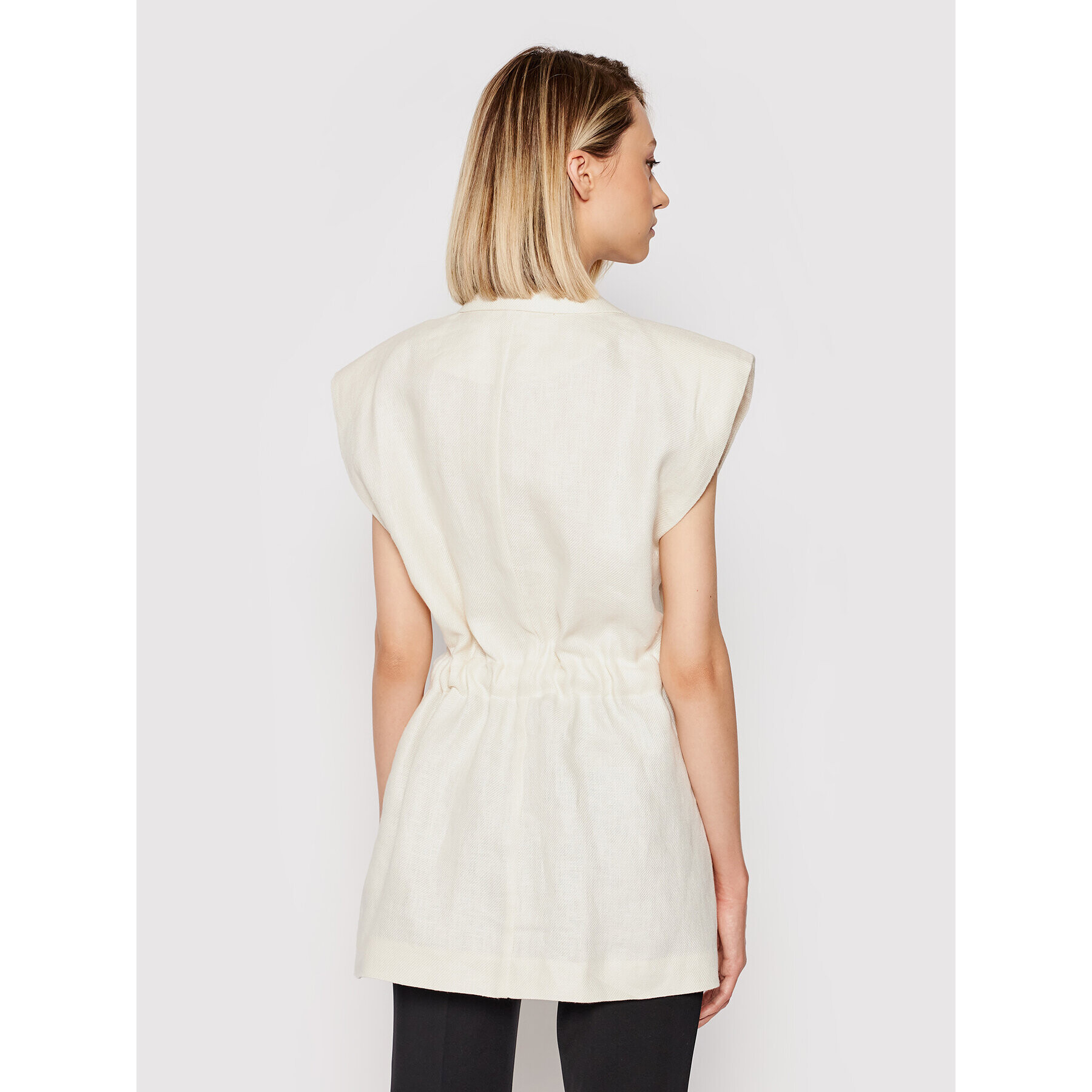 Remain Елек Helena RM419 Бежов Loose Fit - Pepit.bg