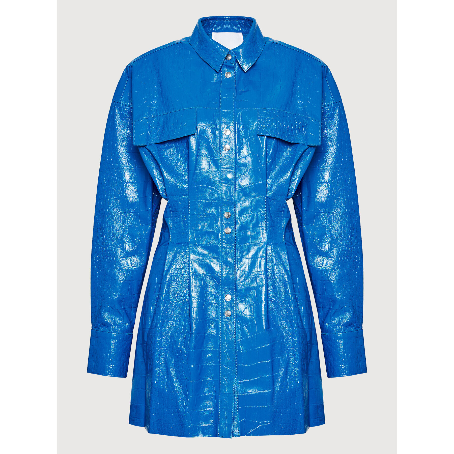 Remain Кожено яке Daphne RM372 Син Slim Fit - Pepit.bg