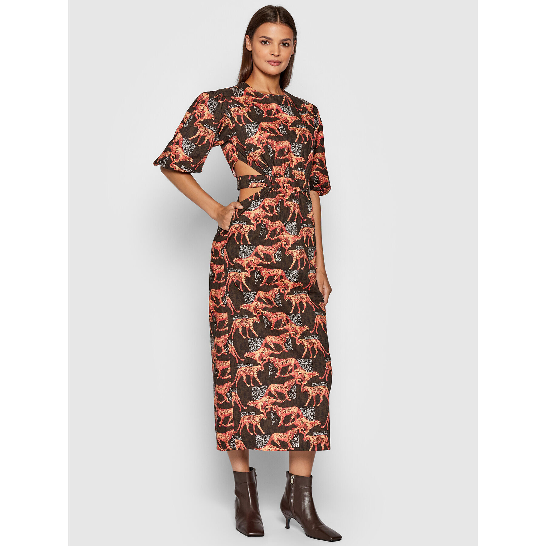 Remain Лятна рокля Ferna RM685 Цветен Regular Fit - Pepit.bg