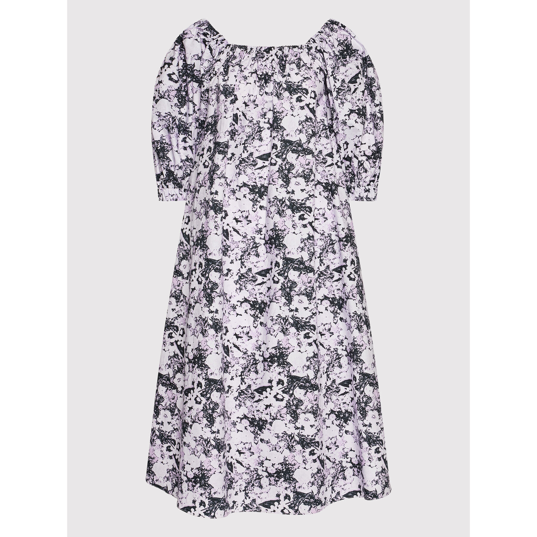 Remain Лятна рокля Una RM850 Виолетов Loose Fit - Pepit.bg