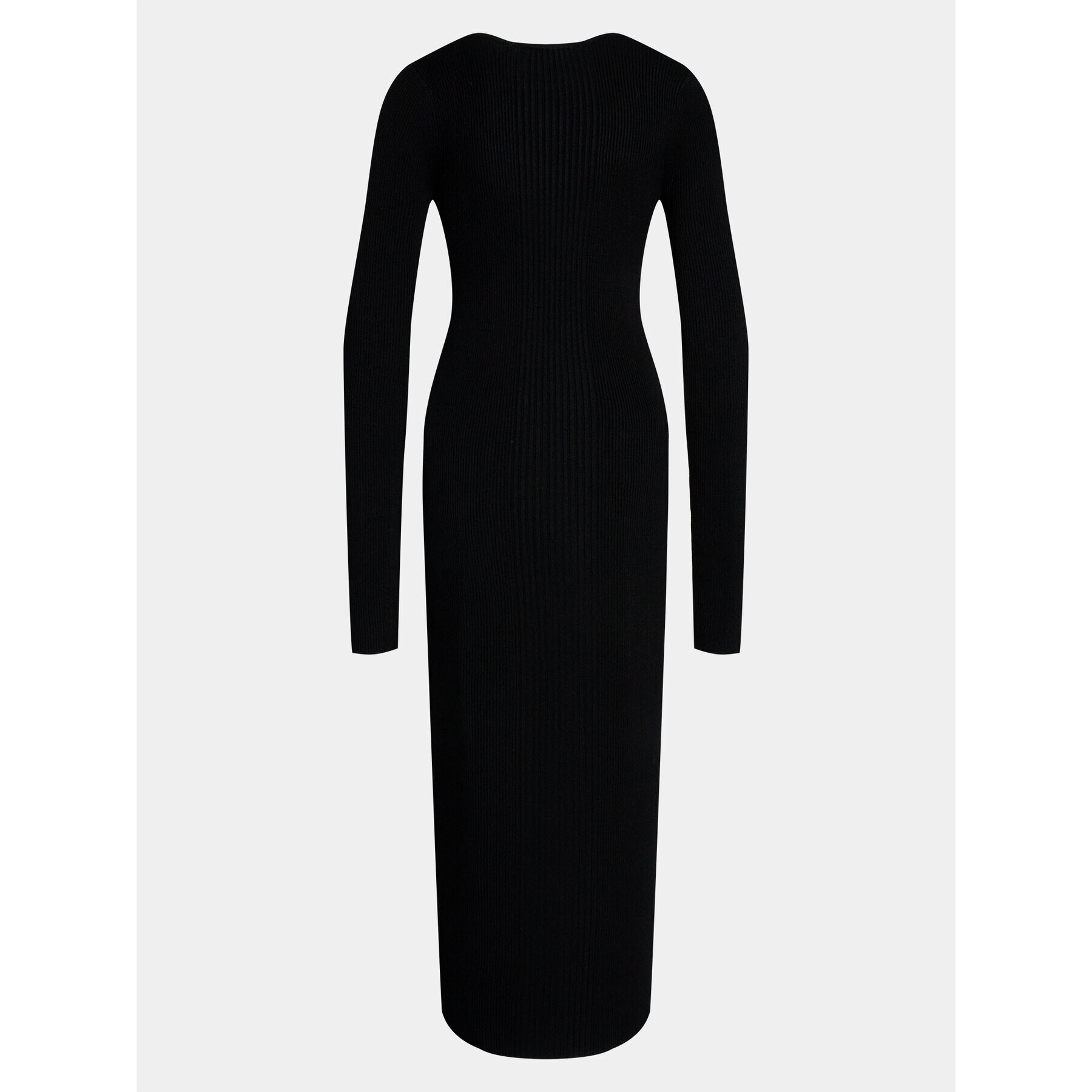 Remain Плетена рокля Dense 500545100 Черен Slim Fit - Pepit.bg