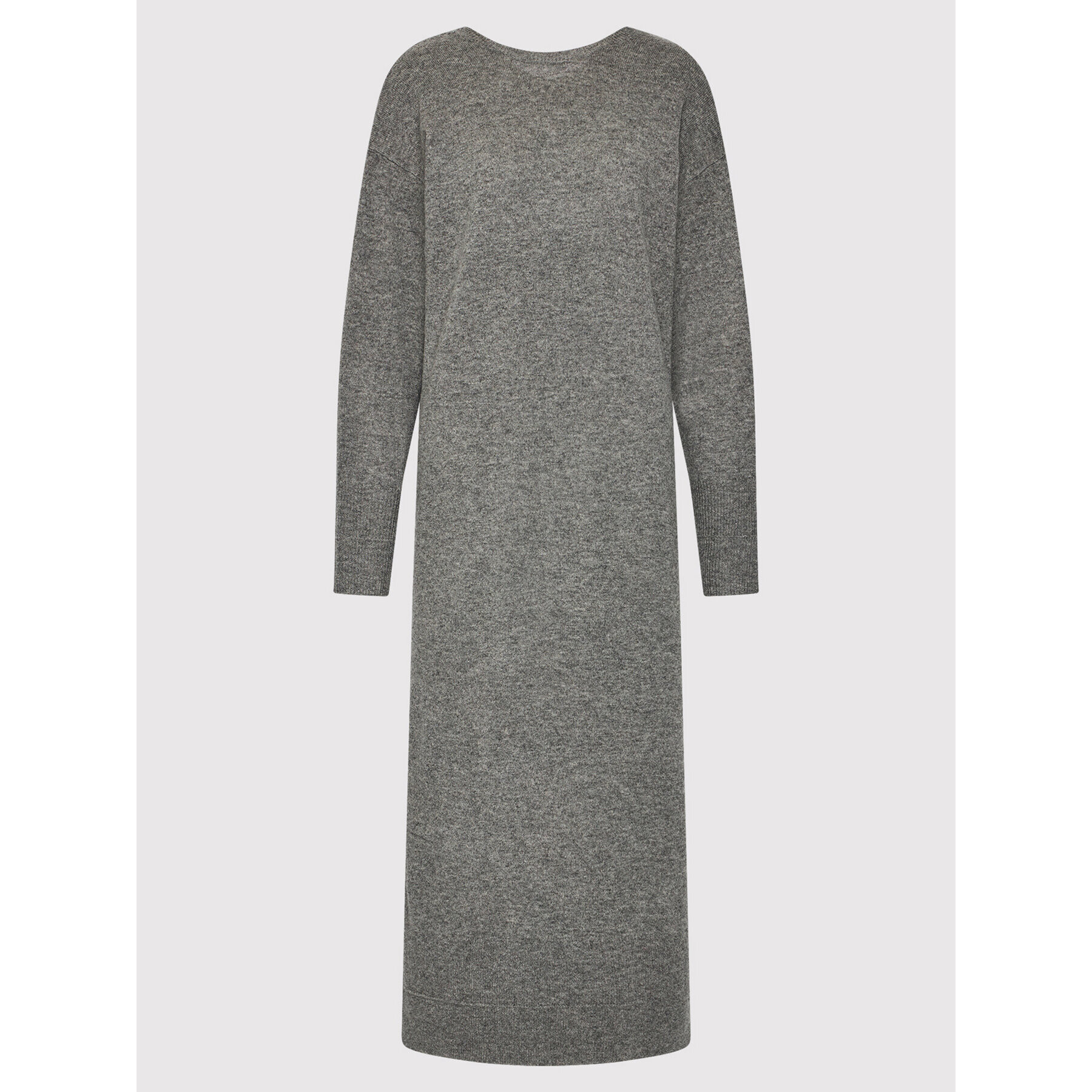 Remain Плетена рокля Nova RM728 Сив Loose Fit - Pepit.bg