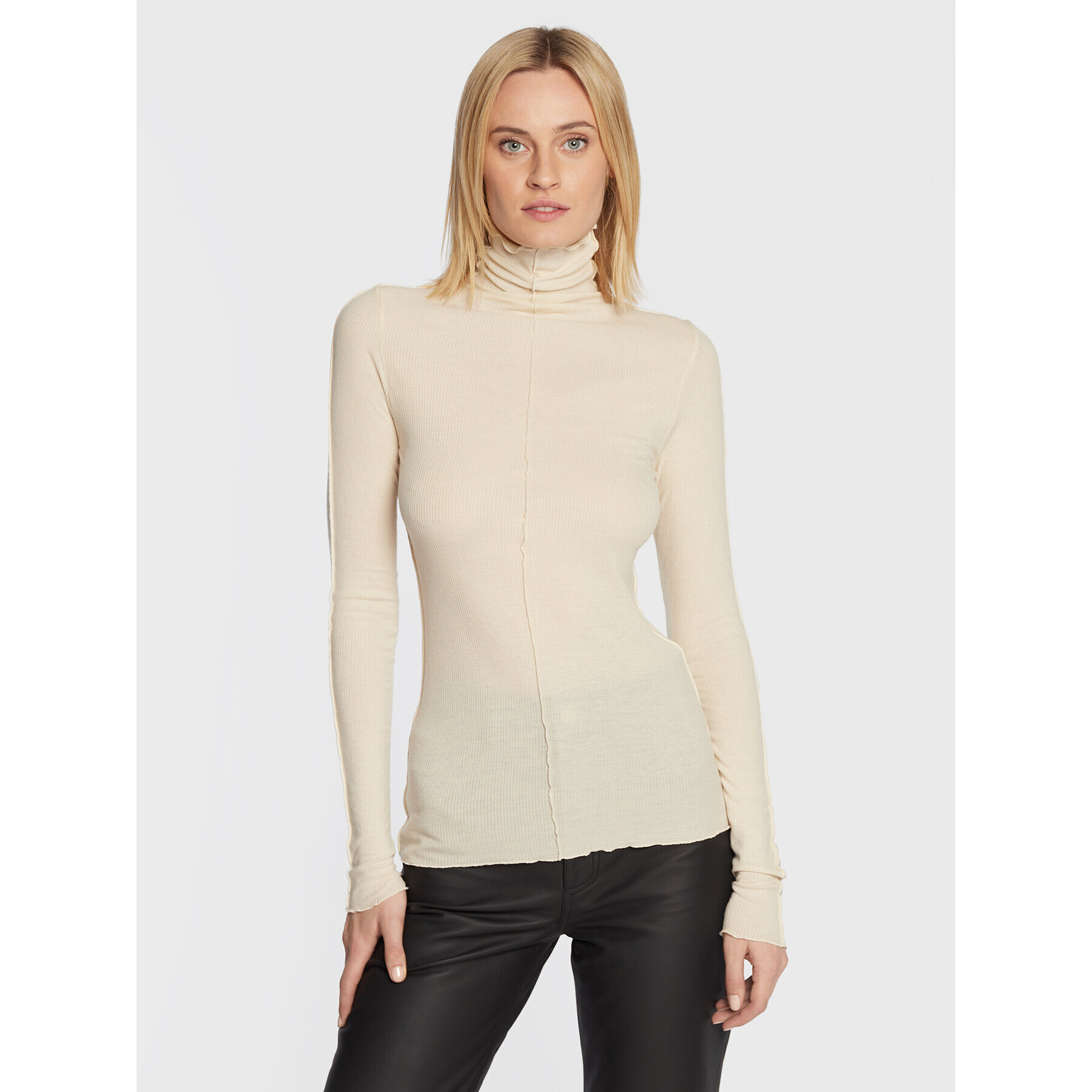 Remain Поло Marlene RM1873 Бежов Slim Fit - Pepit.bg