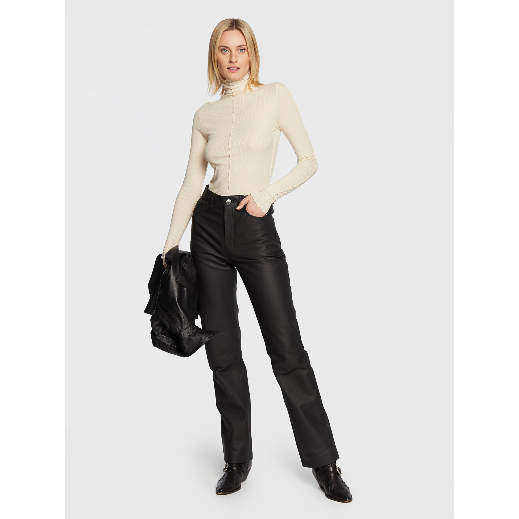 Remain Поло Marlene RM1873 Бежов Slim Fit - Pepit.bg