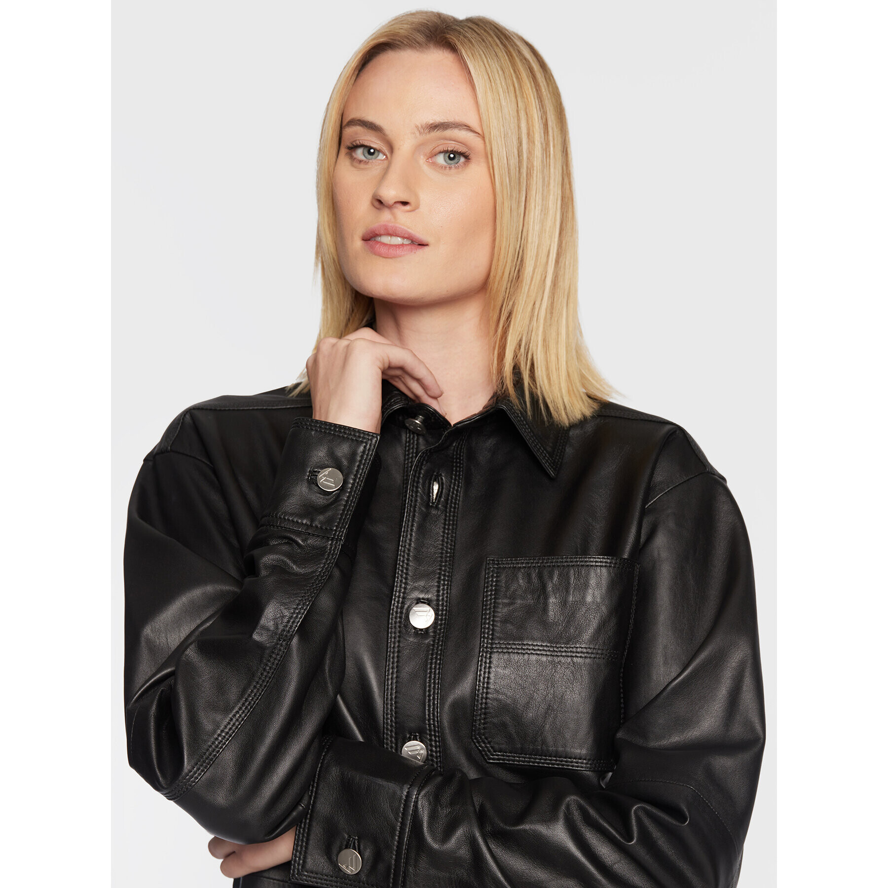 Remain Риза Doreen RM1826 Черен Regular Fit - Pepit.bg