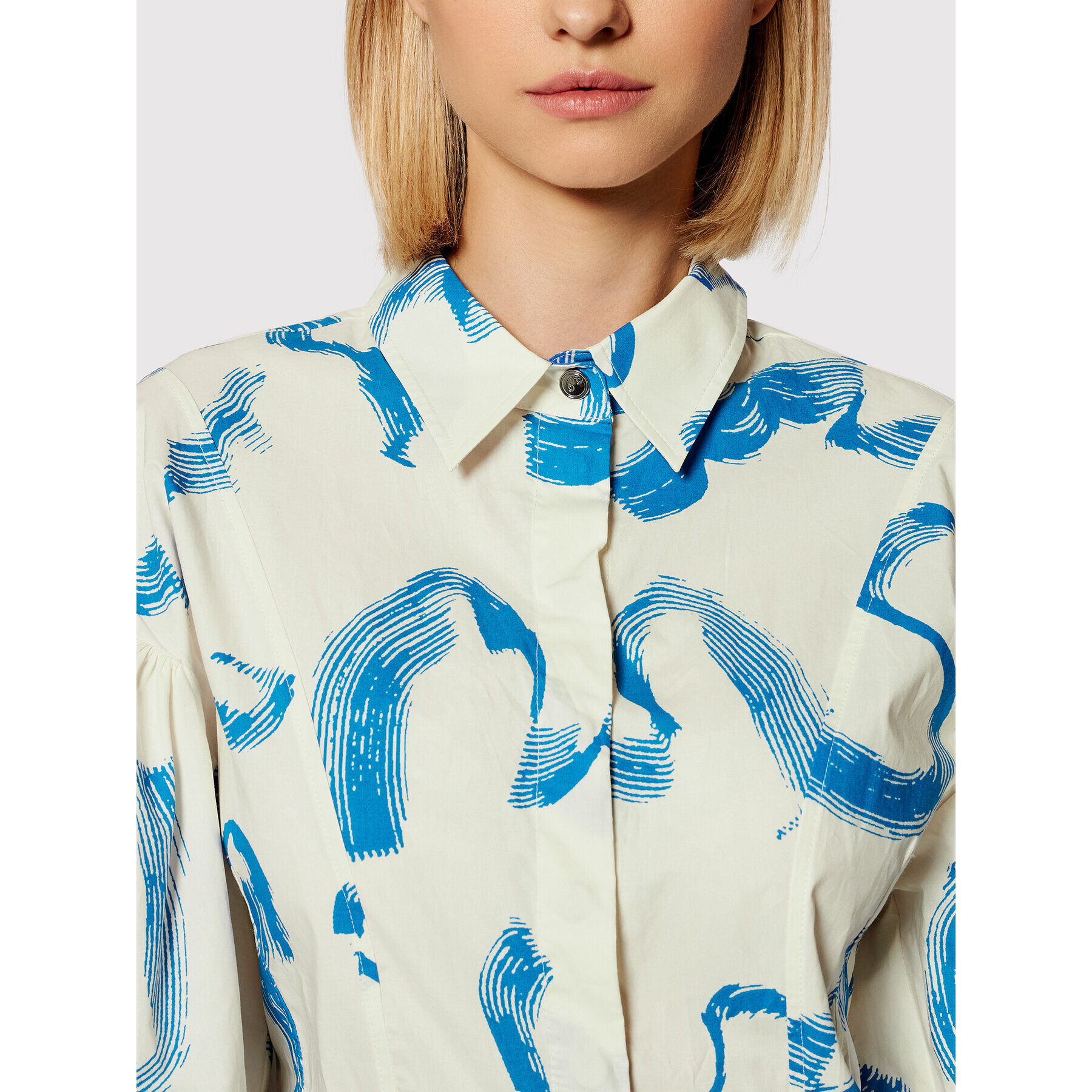 Remain Рокля тип риза Gemma RM549 Бежов Regular Fit - Pepit.bg