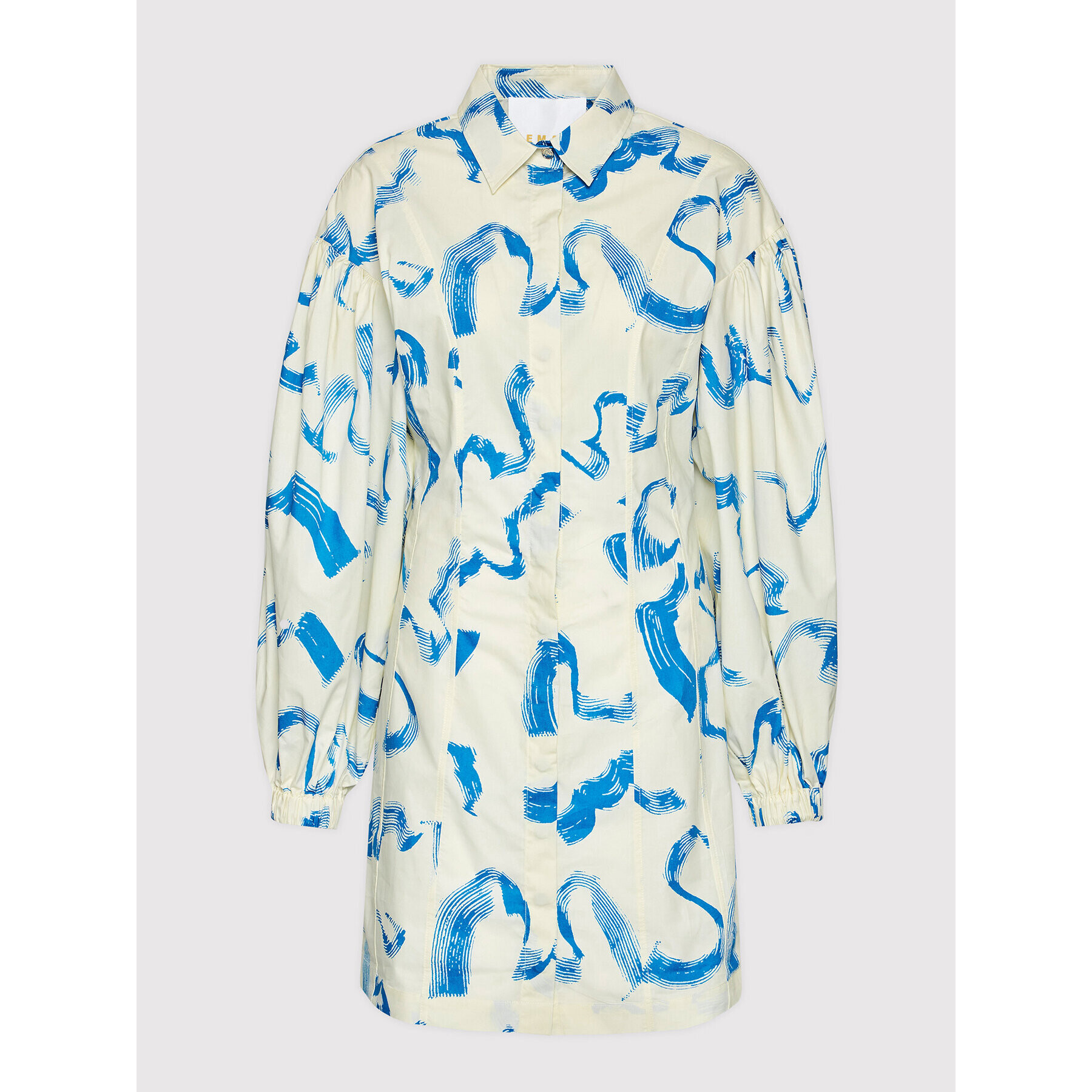 Remain Рокля тип риза Gemma RM549 Бежов Regular Fit - Pepit.bg