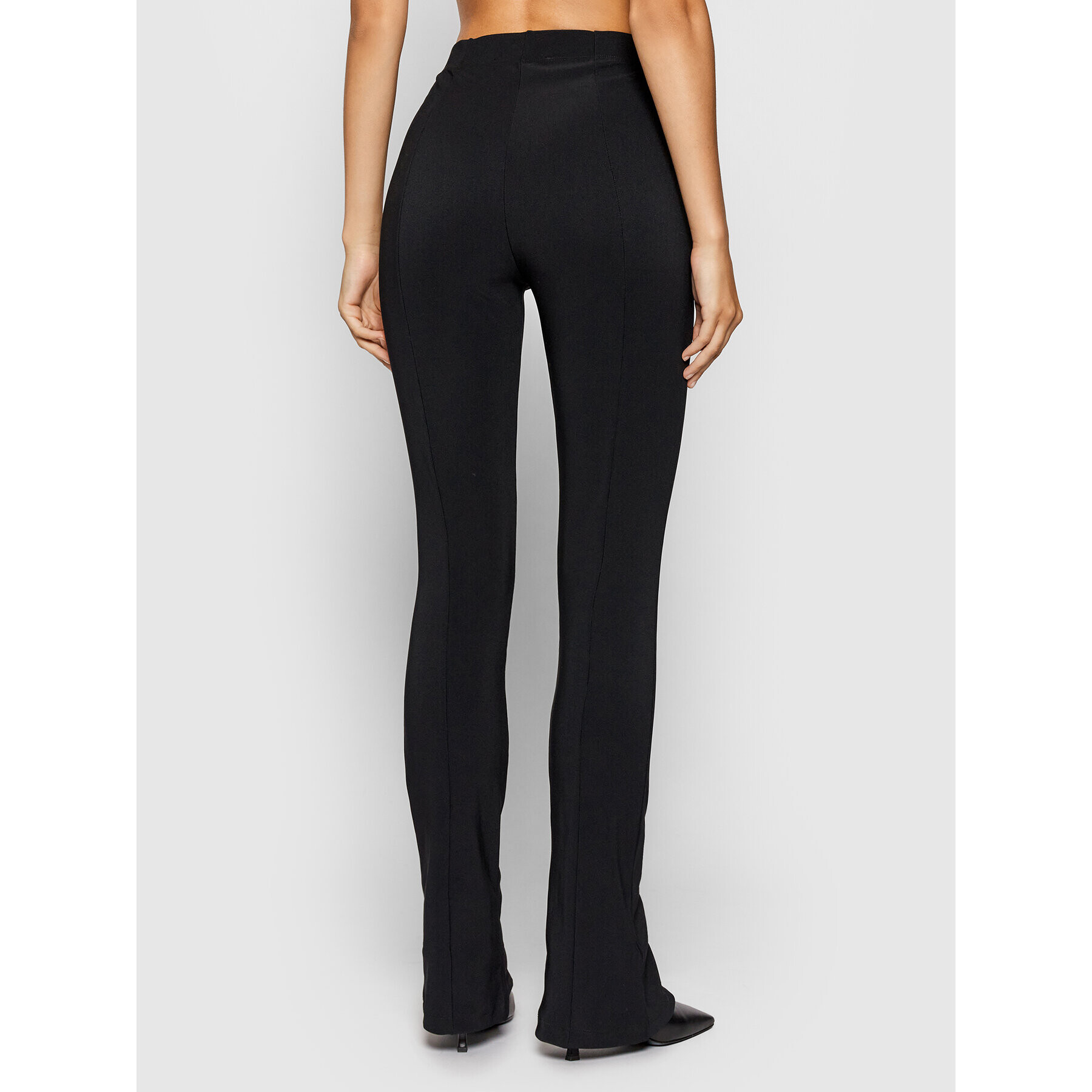 Remain Текстилни панталони Mirlanco Bootcut RM784 Черен Slim Fit - Pepit.bg