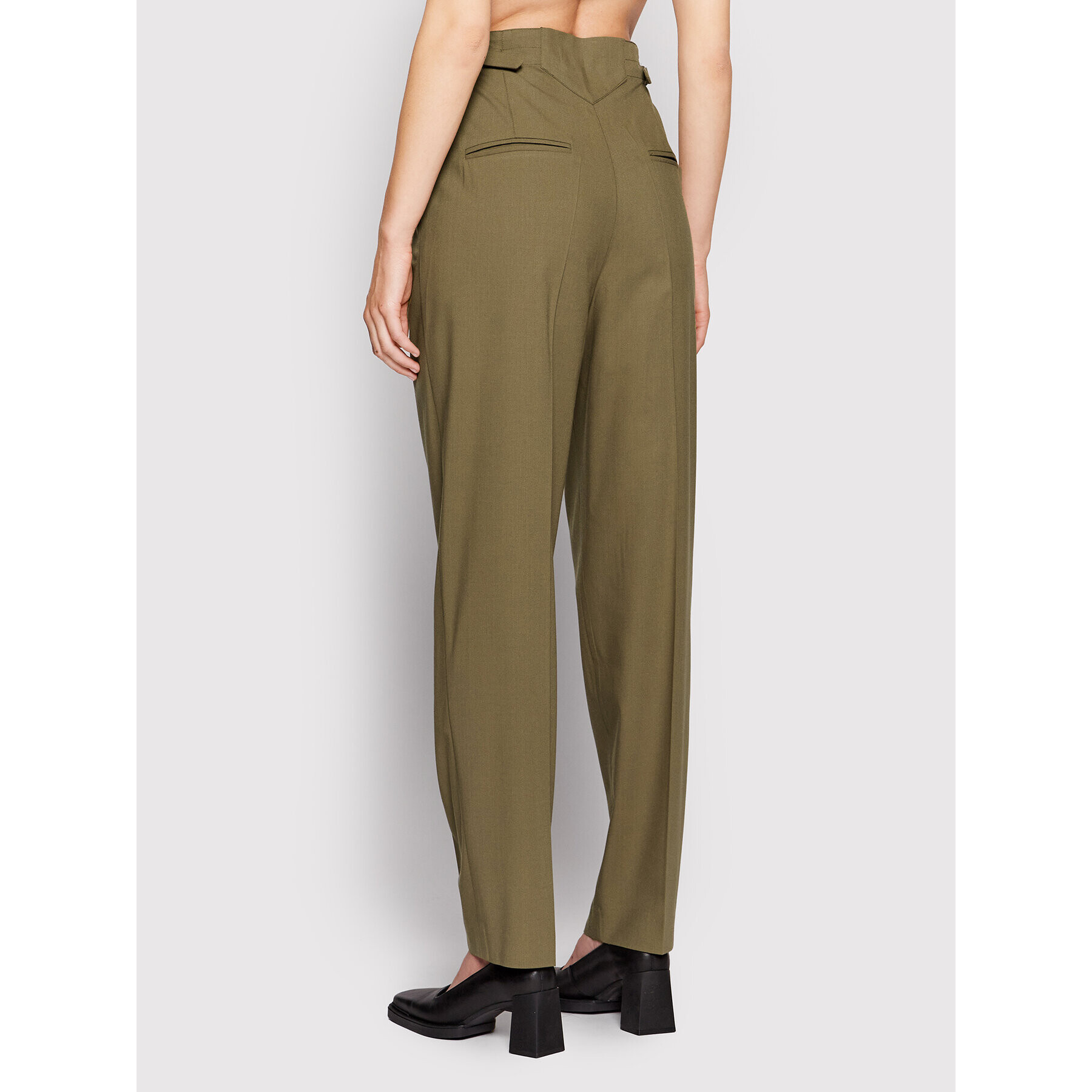 Remain Текстилни панталони Palisa RM1158 Зелен Regular Fit - Pepit.bg