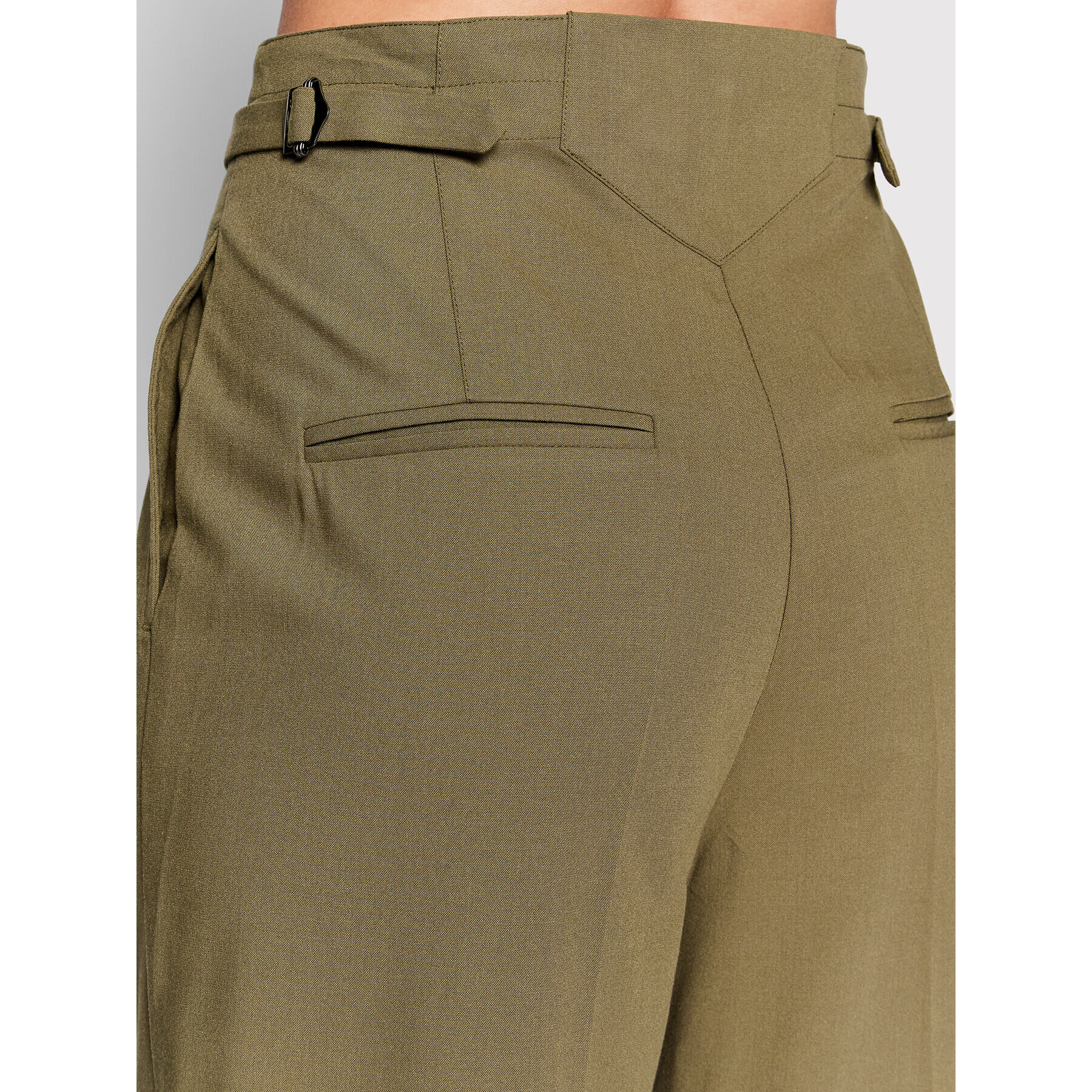 Remain Текстилни панталони Palisa RM1158 Зелен Regular Fit - Pepit.bg