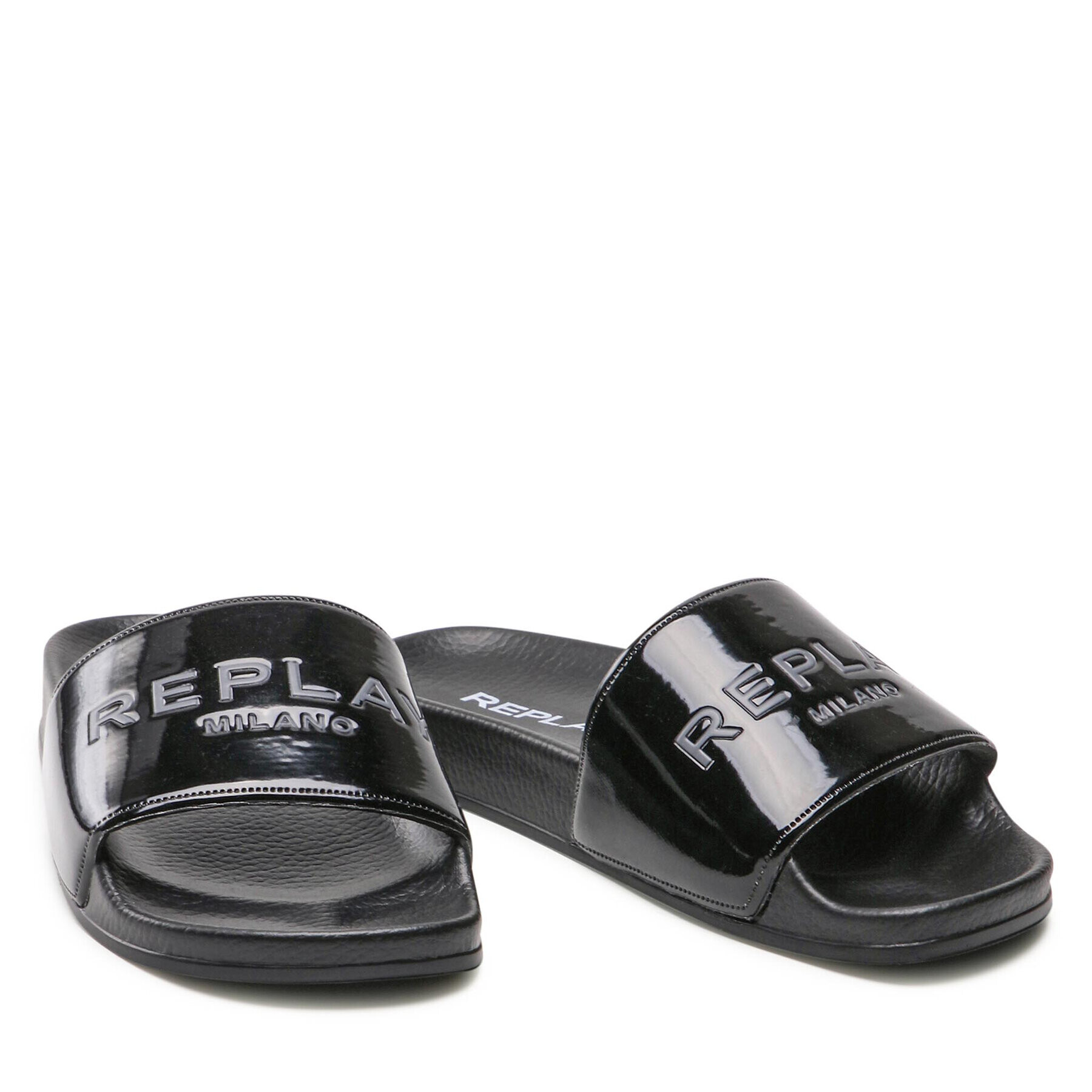 Replay Чехли Up W Studs GWF1B .000.C0011S Черен - Pepit.bg