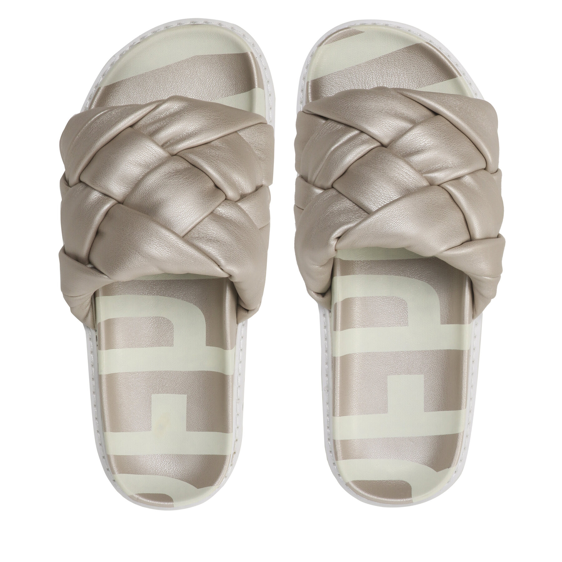 Replay Чехли Muddy Braid S GWF81 .000.C0028S Златист - Pepit.bg