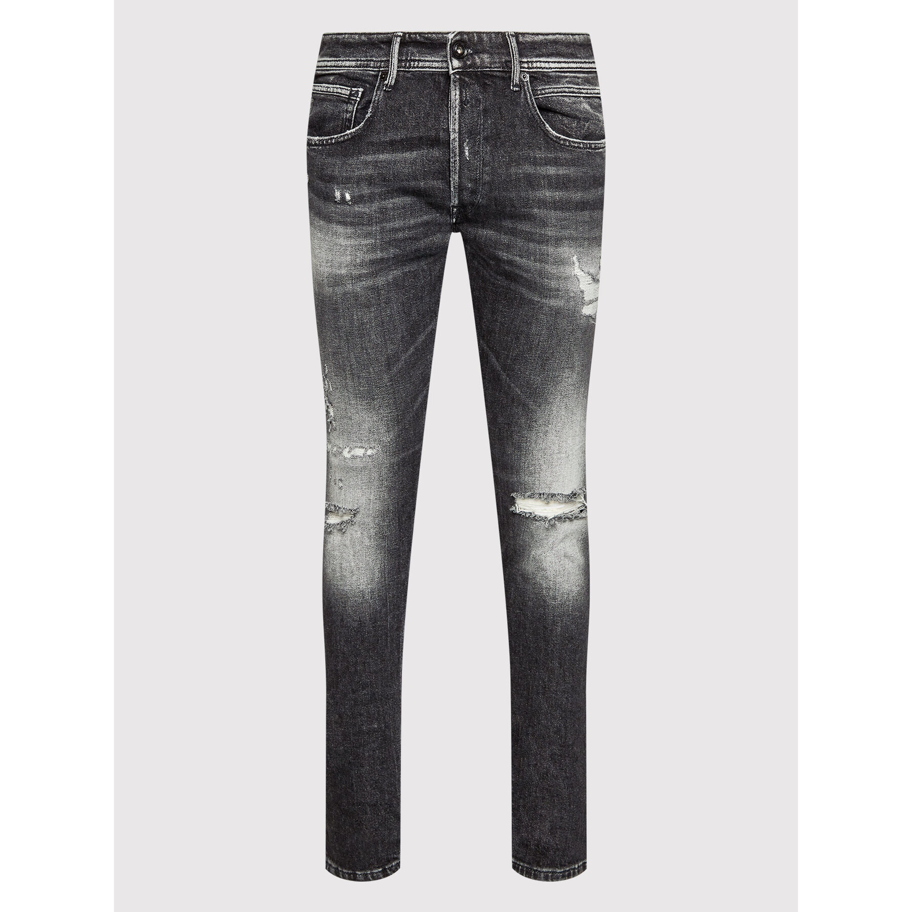 Replay Дънки M1008E.000.501284 Сив Regular Fit - Pepit.bg