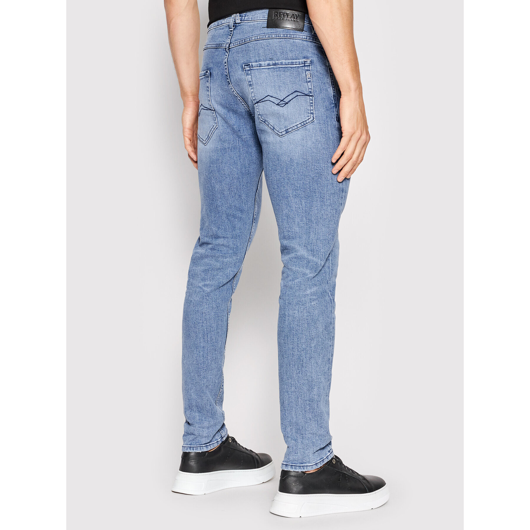 Replay Дънки M1021.000.573Q05 Син Slim Tapered Fit - Pepit.bg