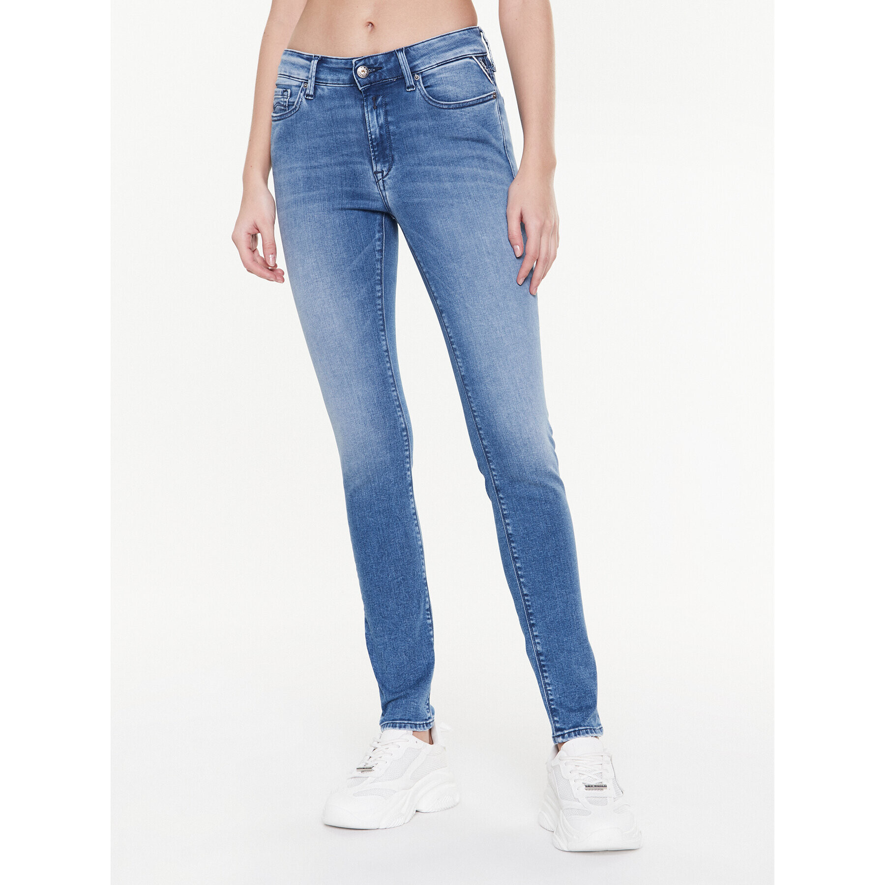 Replay Дънки WHW689.000.93A Син Skinny Fit - Pepit.bg