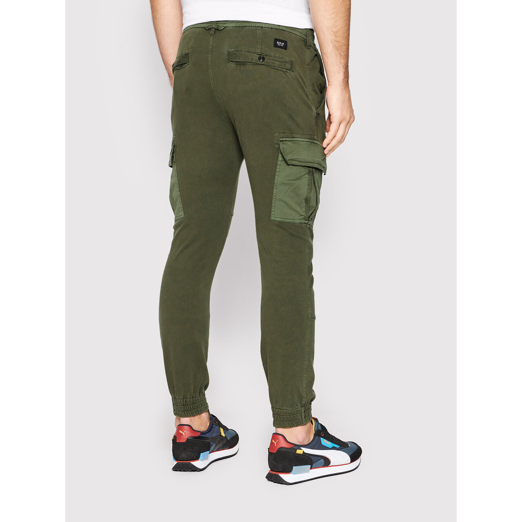 Replay Джогъри M9825.000.23102G Зелен Regular Fit - Pepit.bg