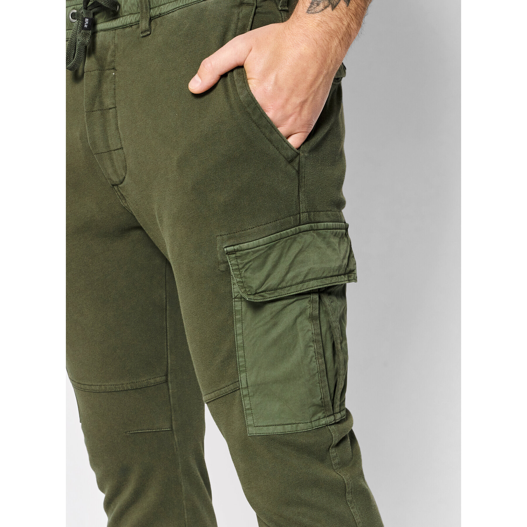 Replay Джогъри M9825.000.23102G Зелен Regular Fit - Pepit.bg
