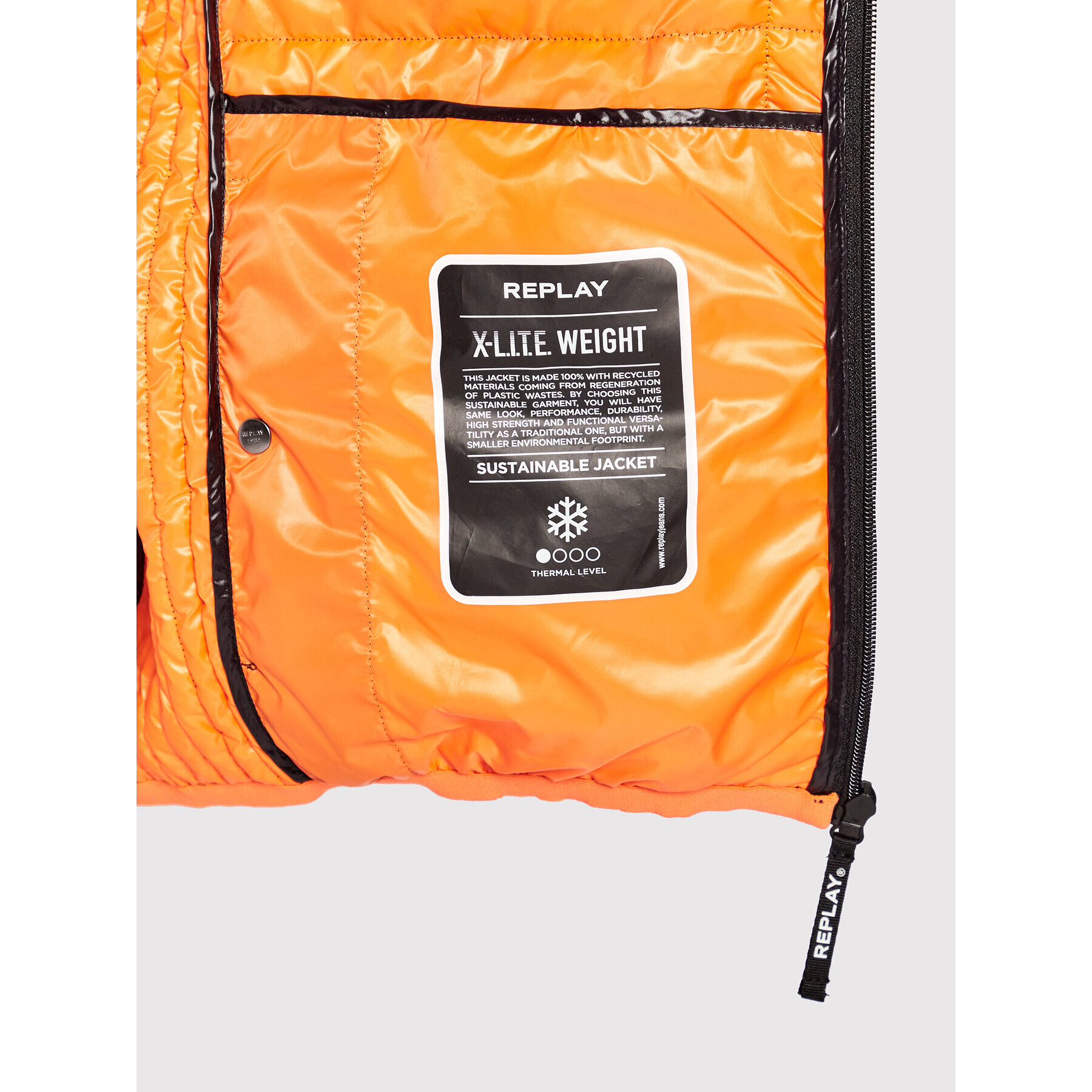 Replay Елек M8175A.000.84166S Черен Regular Fit - Pepit.bg