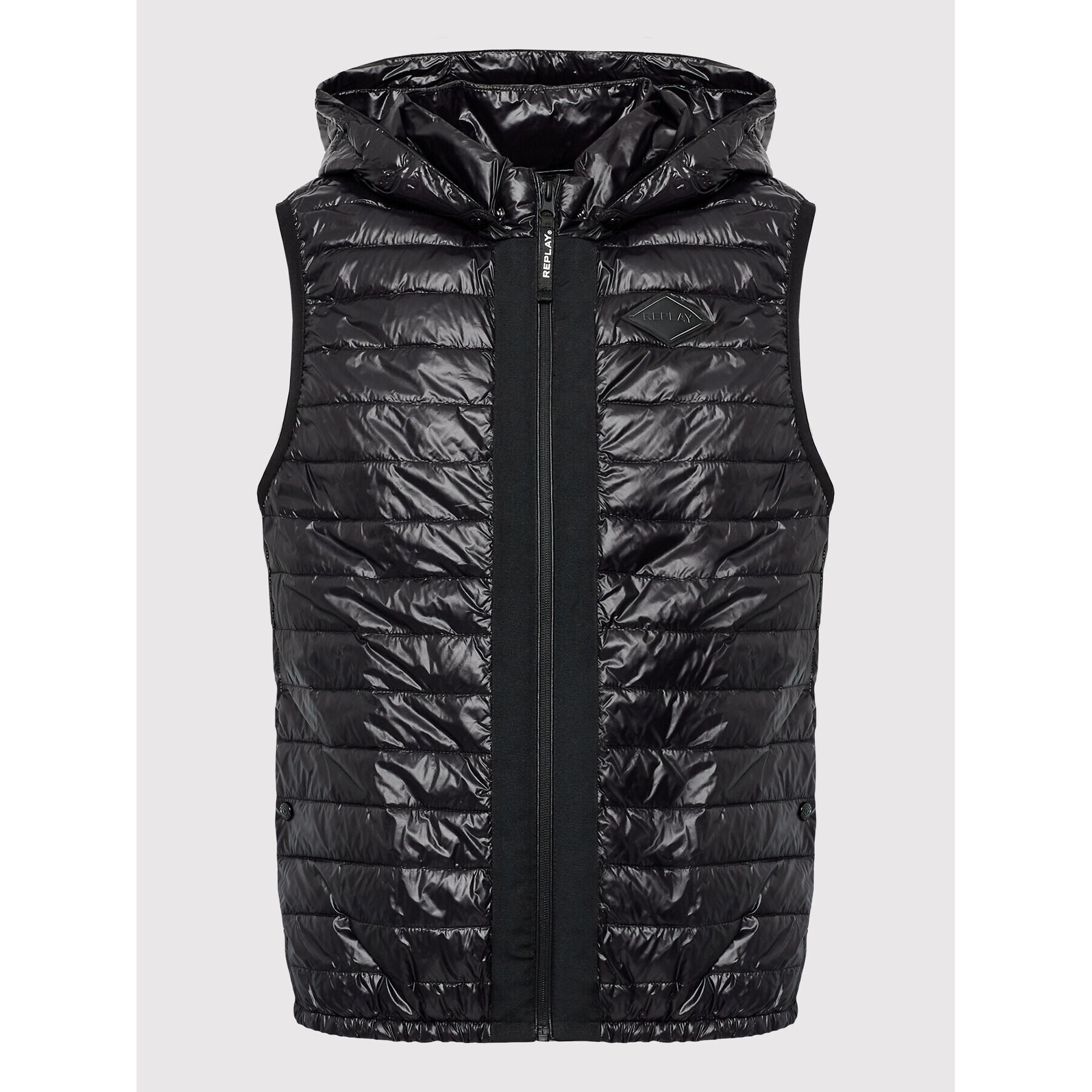 Replay Елек M8175A.000.84166S Черен Regular Fit - Pepit.bg