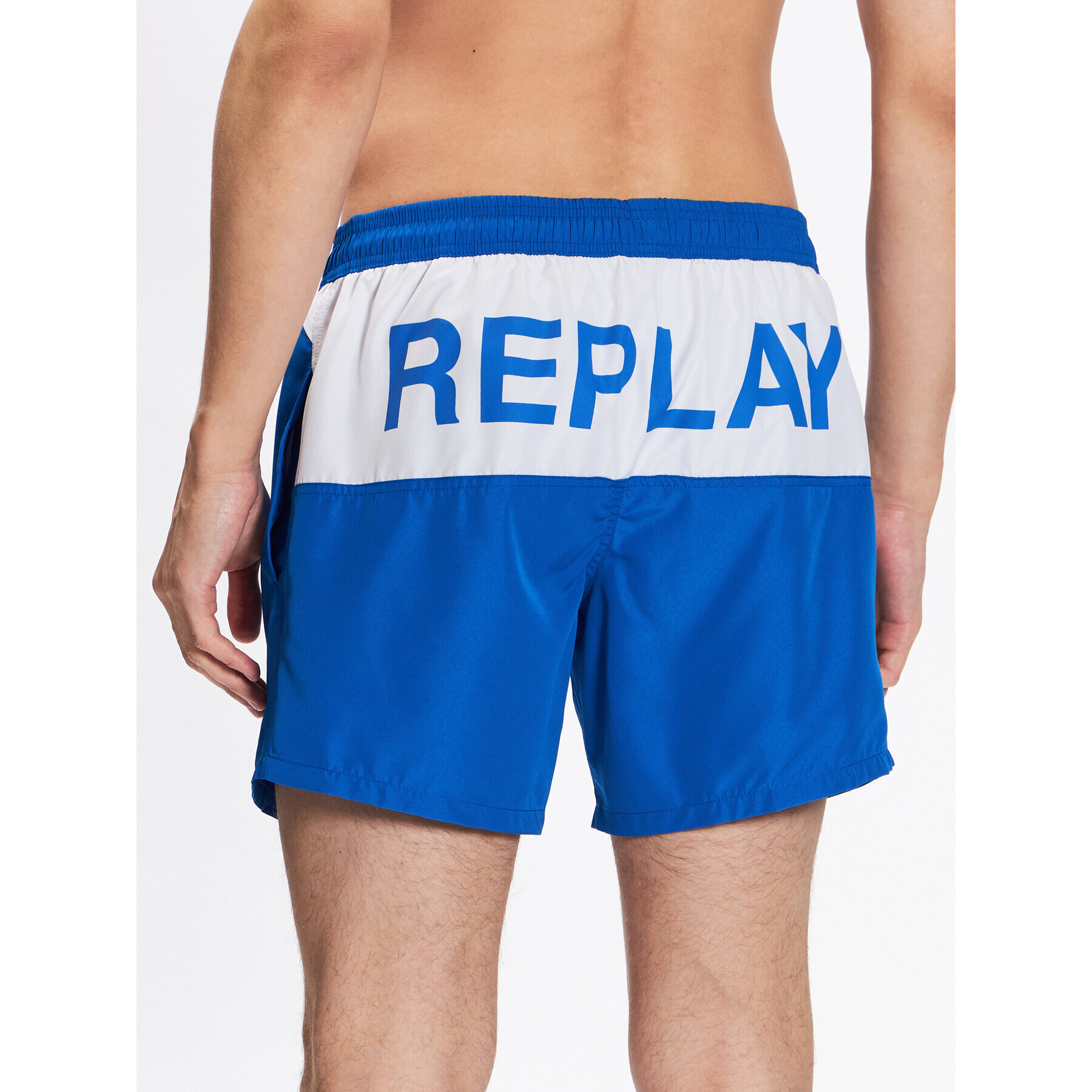 Replay Плувни шорти LM1128.000.82972R Син Regular Fit - Pepit.bg