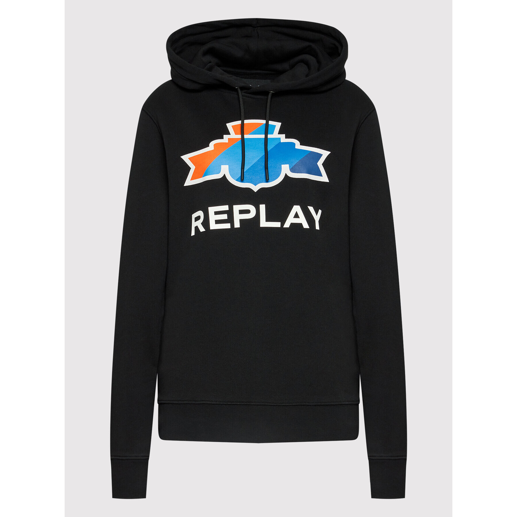 Replay Суитшърт M6046.000.21842 Черен Regular Fit - Pepit.bg