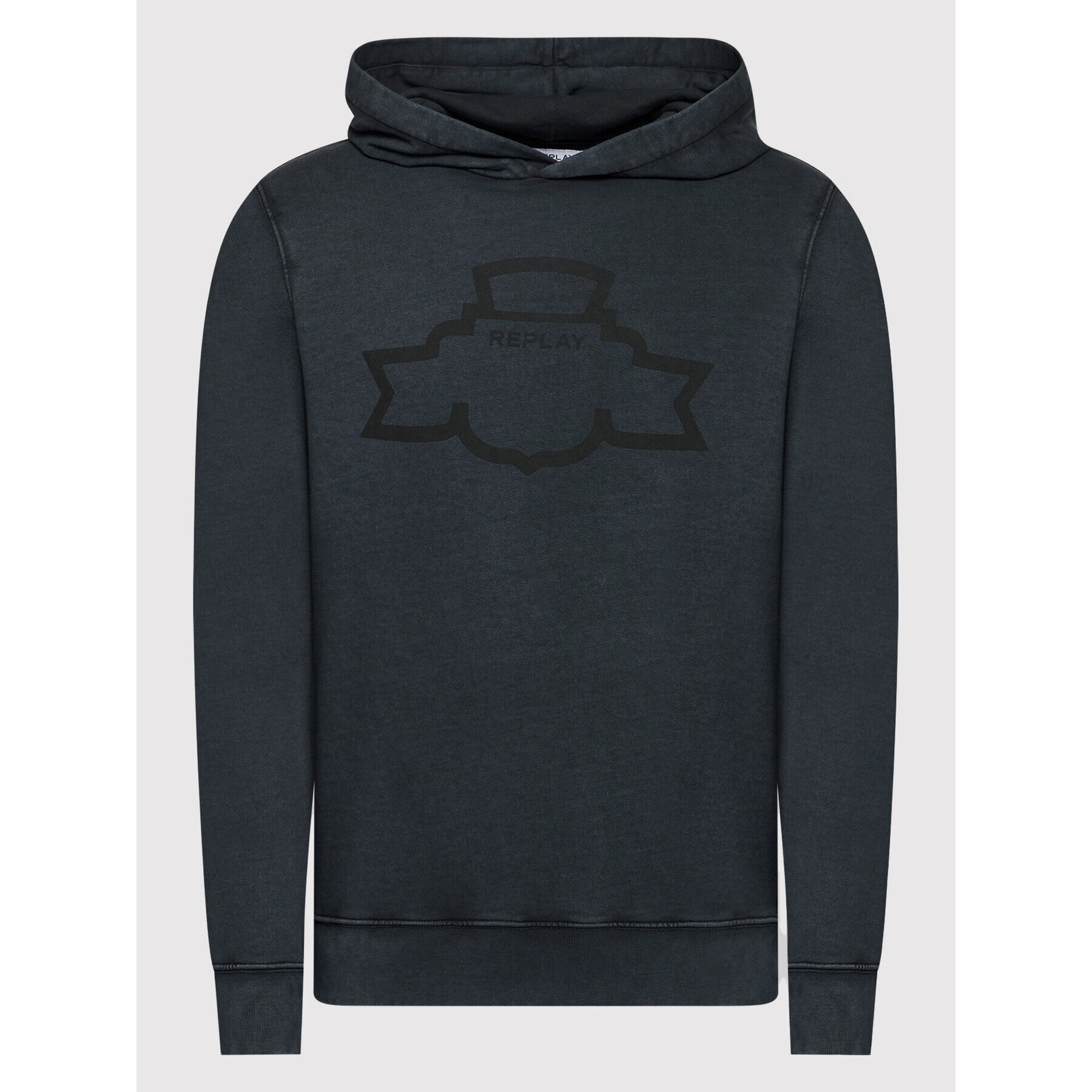 Replay Суитшърт M6057.000.23158G Черен Regular Fit - Pepit.bg