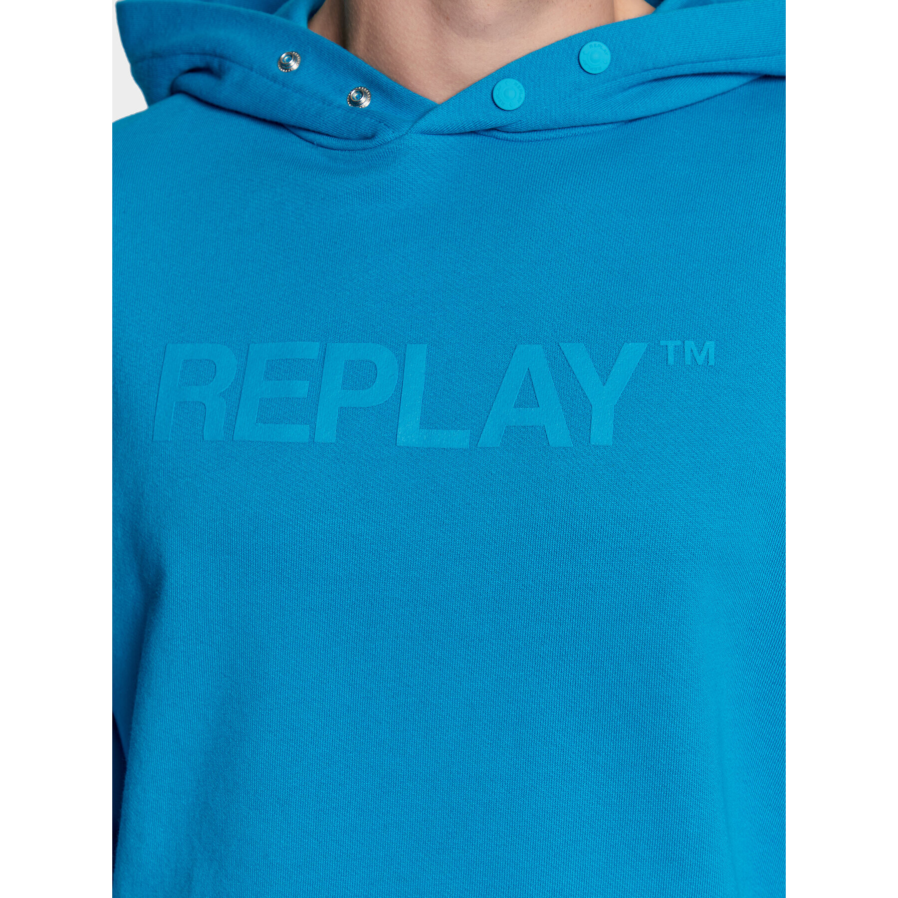 Replay Суитшърт M6265A.000.23358P Син Regular Fit - Pepit.bg