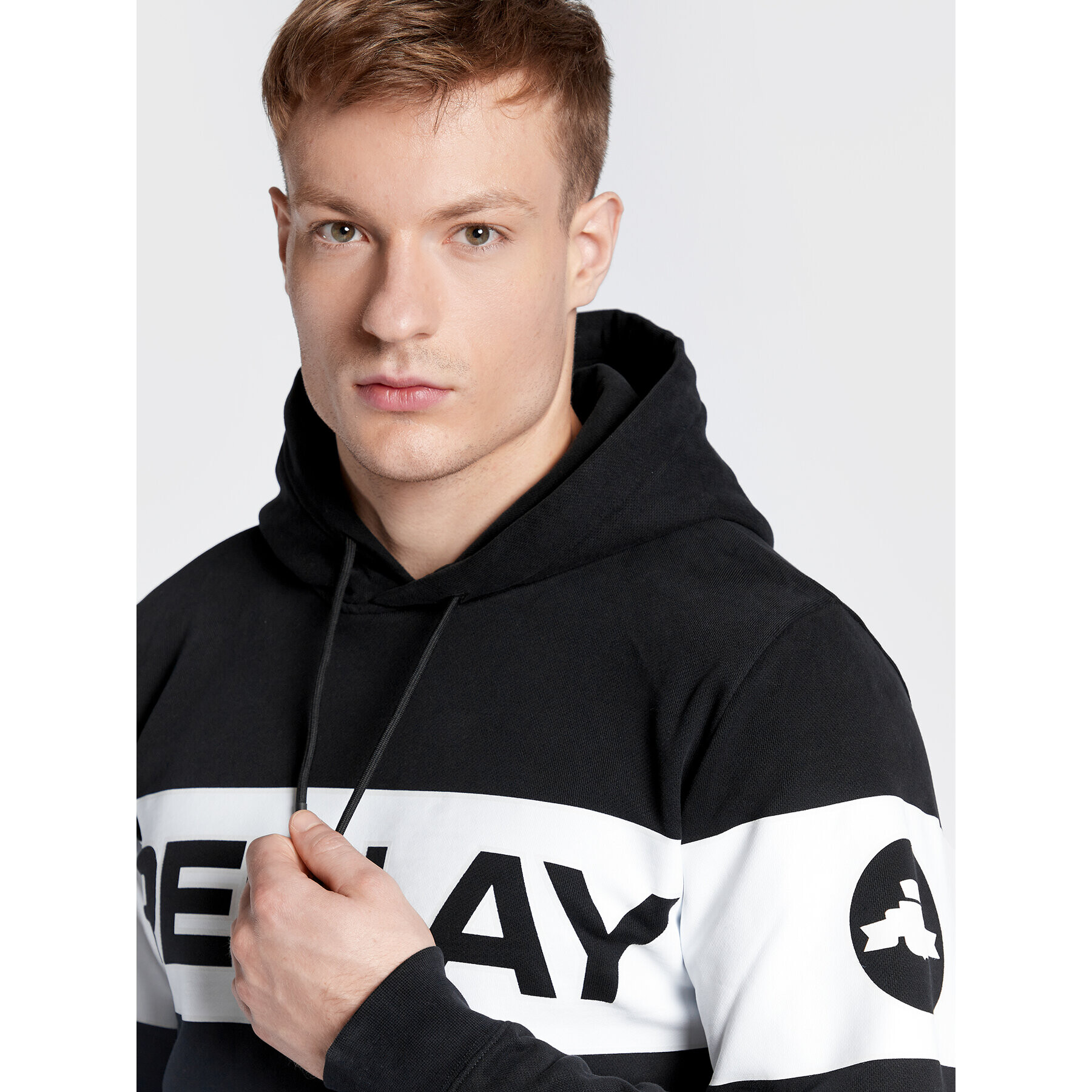 Replay Суитшърт M6279.000.22890CS Черен Regular Fit - Pepit.bg