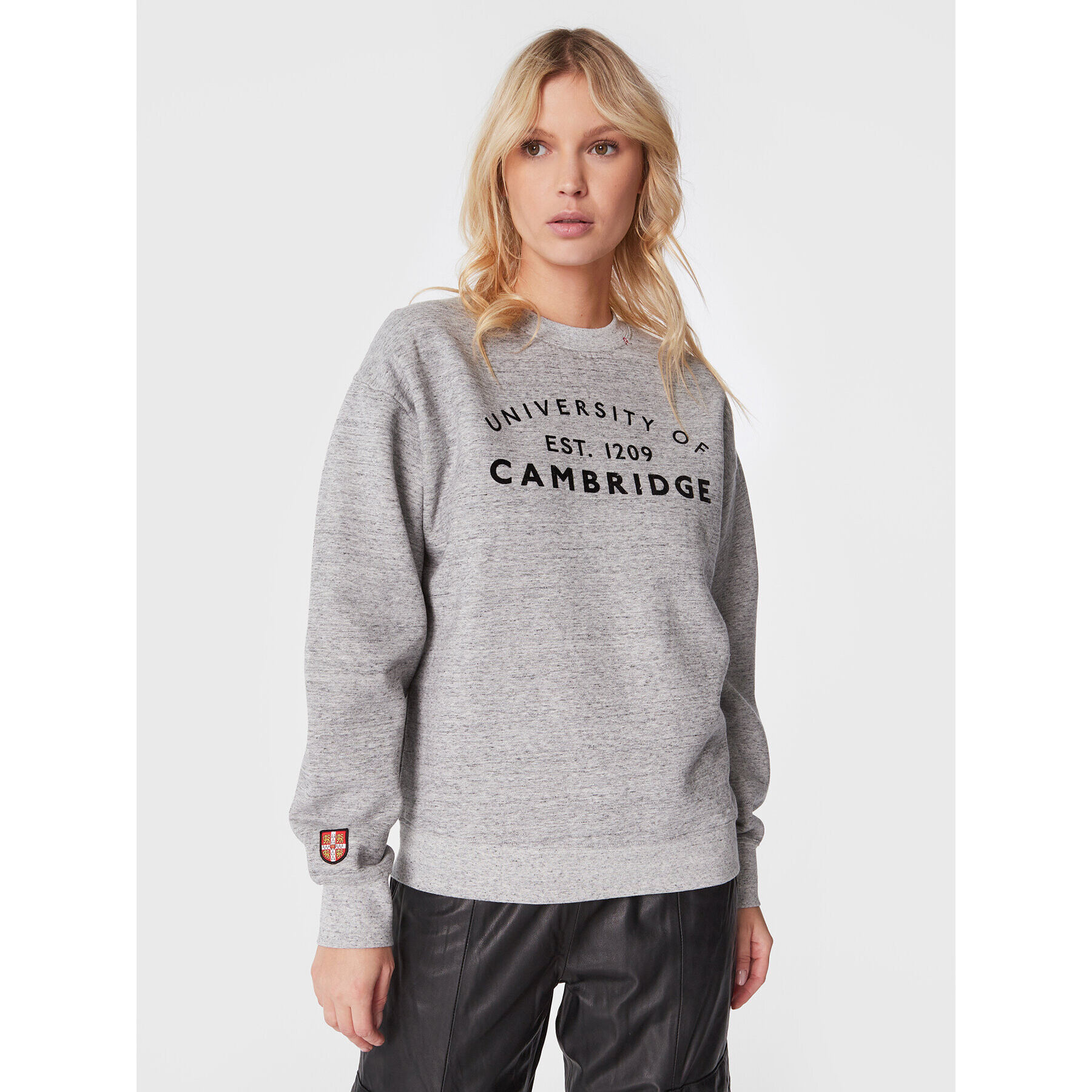 Replay Суитшърт W3748.000.22604 Сив Regular Fit - Pepit.bg