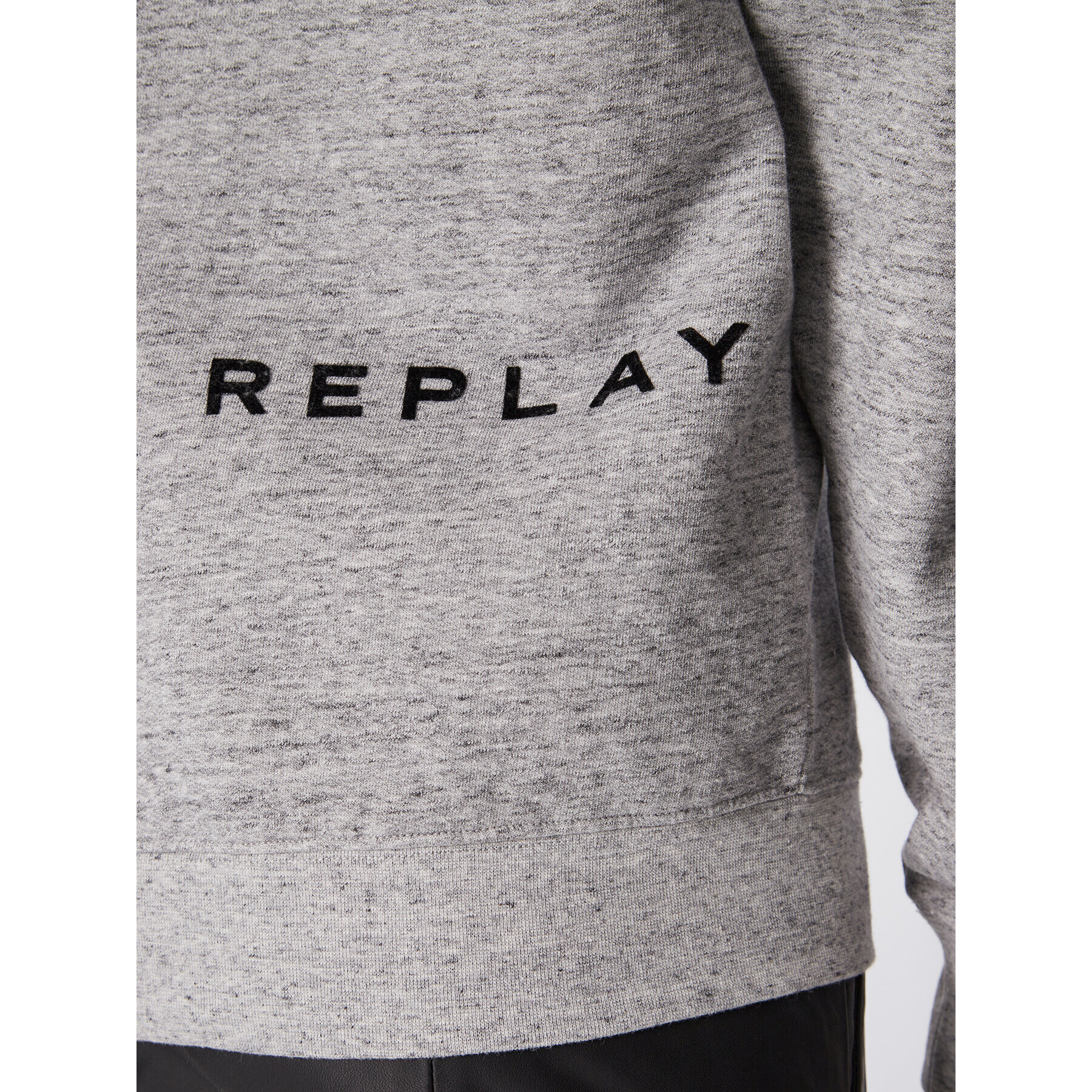 Replay Суитшърт W3748.000.22604 Сив Regular Fit - Pepit.bg
