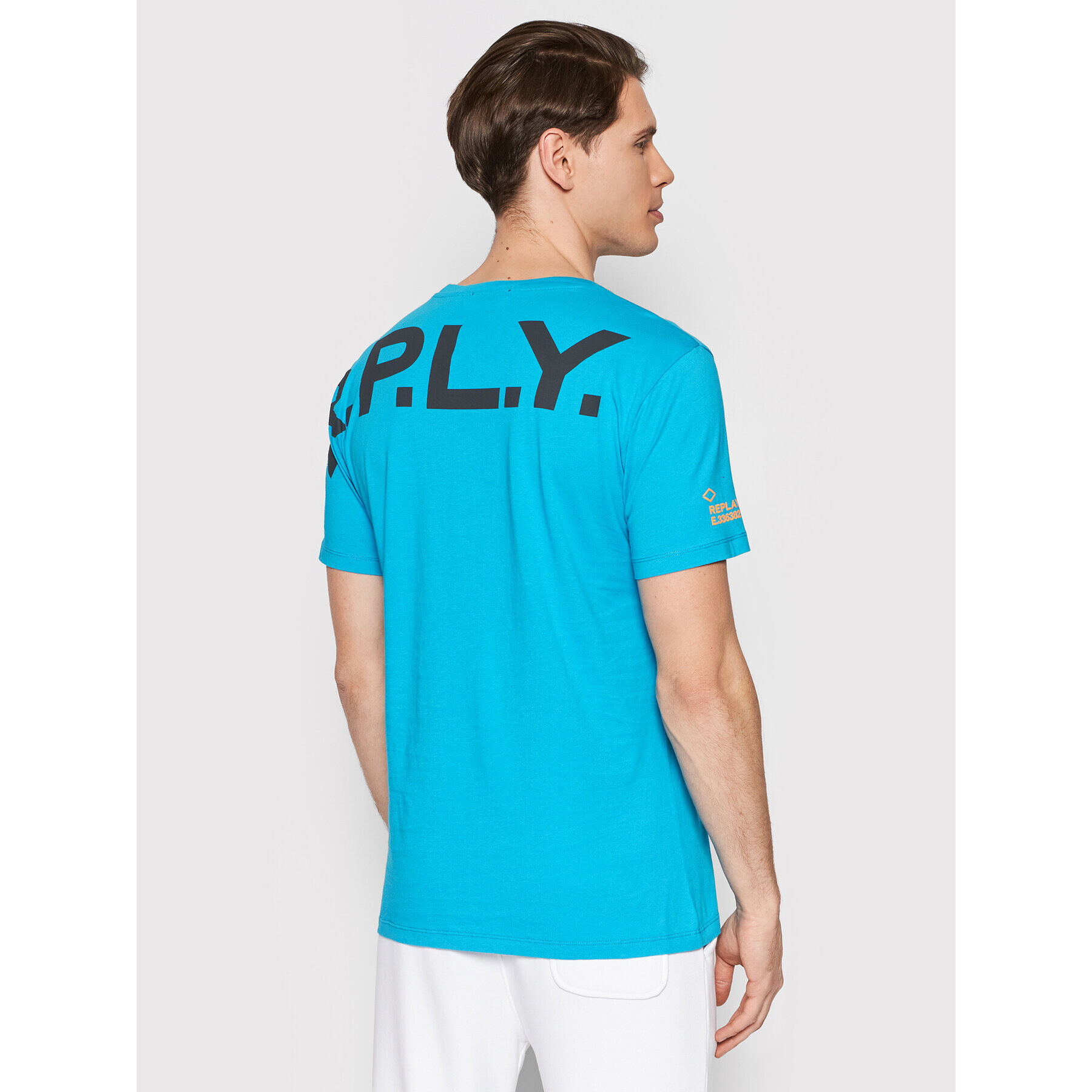 Replay Тишърт M6014.000.23062 Син Regular Fit - Pepit.bg