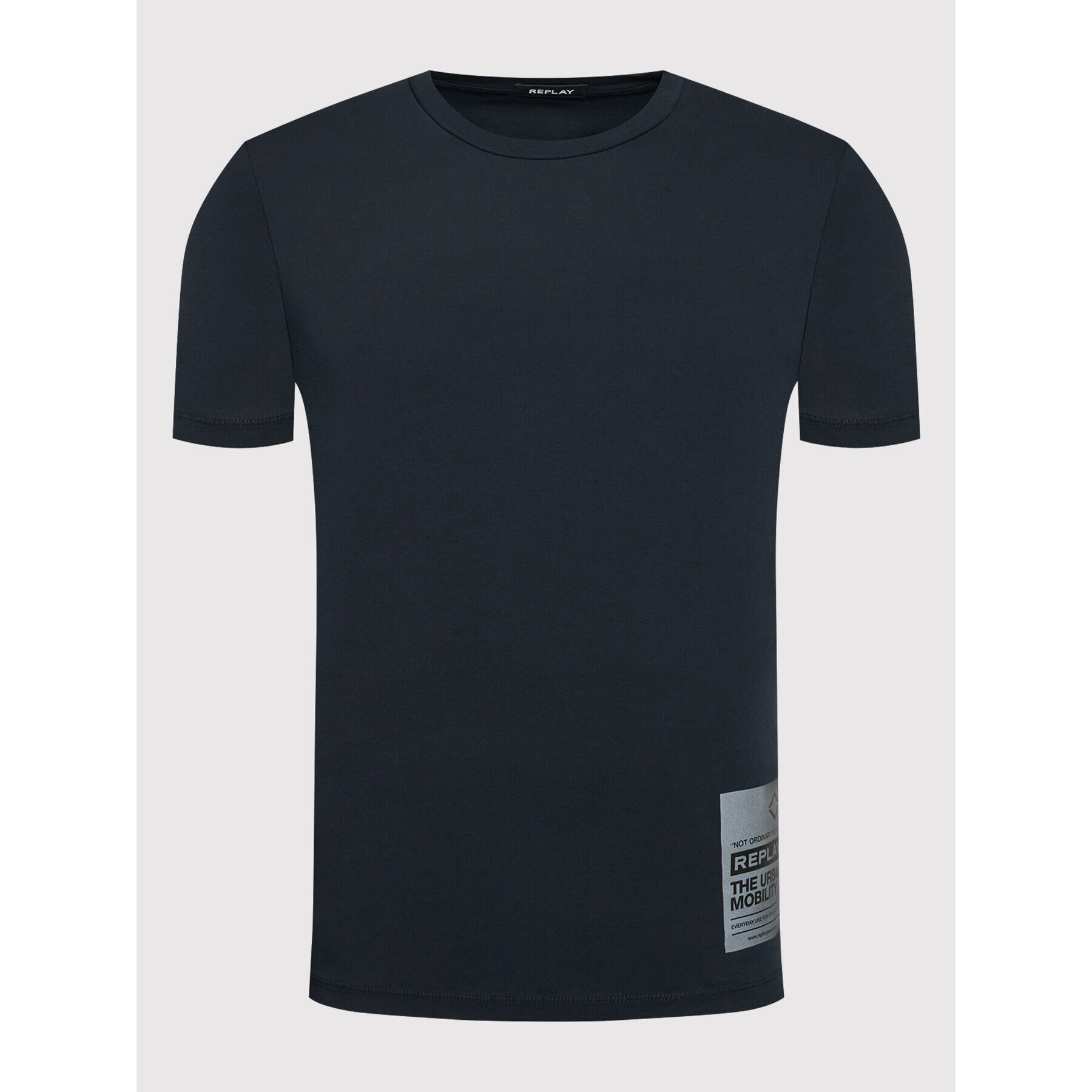 Replay Тишърт M6026.000.23178D Тъмносин Regular Fit - Pepit.bg
