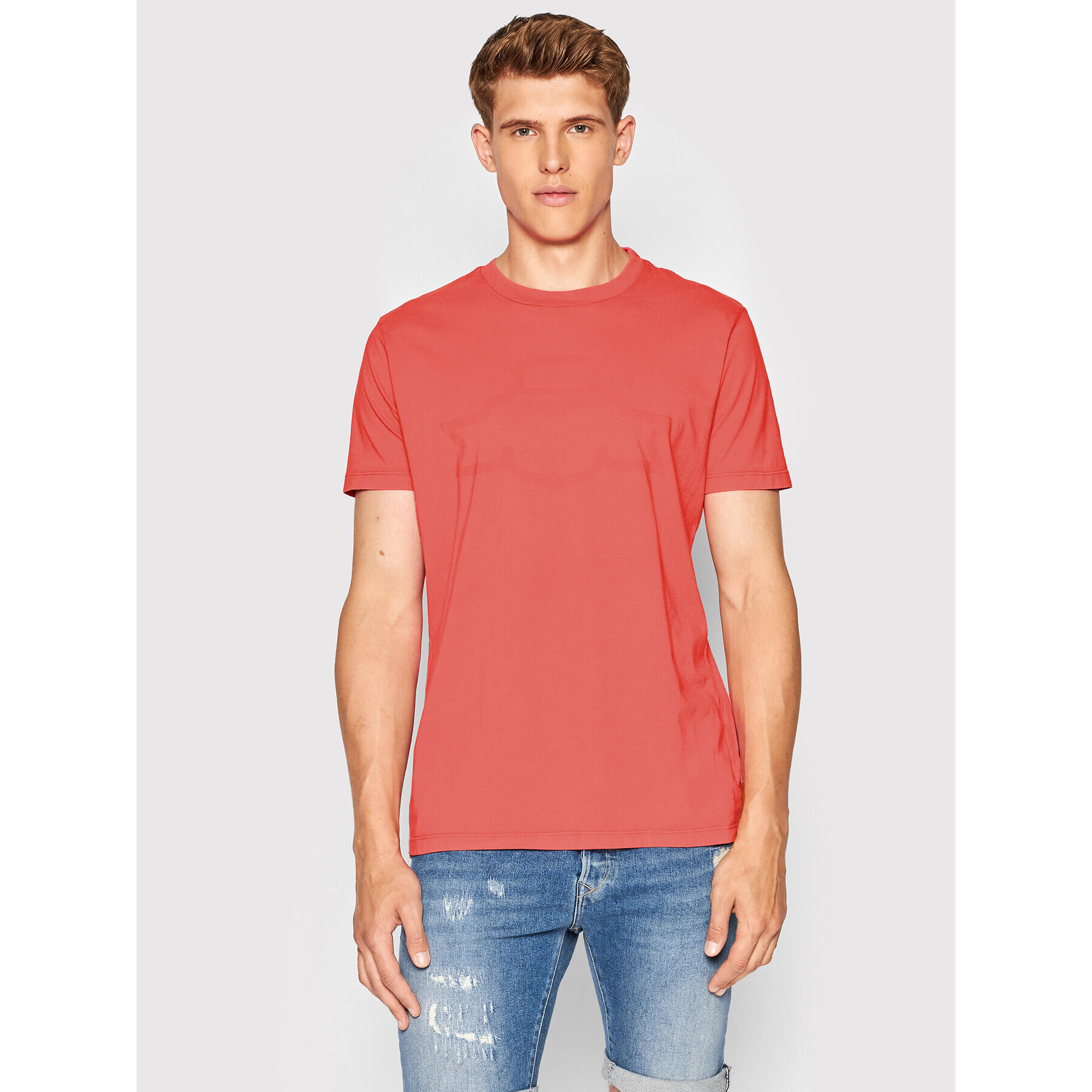 Replay Тишърт M6032.000.23178G Червен Regular Fit - Pepit.bg