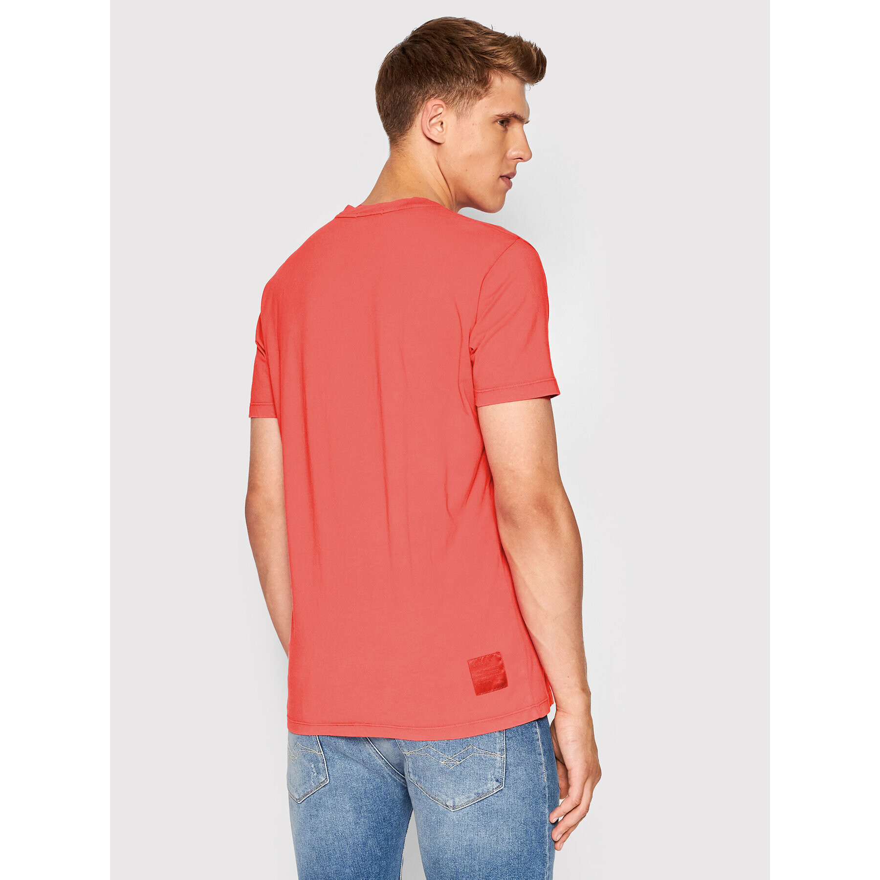 Replay Тишърт M6032.000.23178G Червен Regular Fit - Pepit.bg