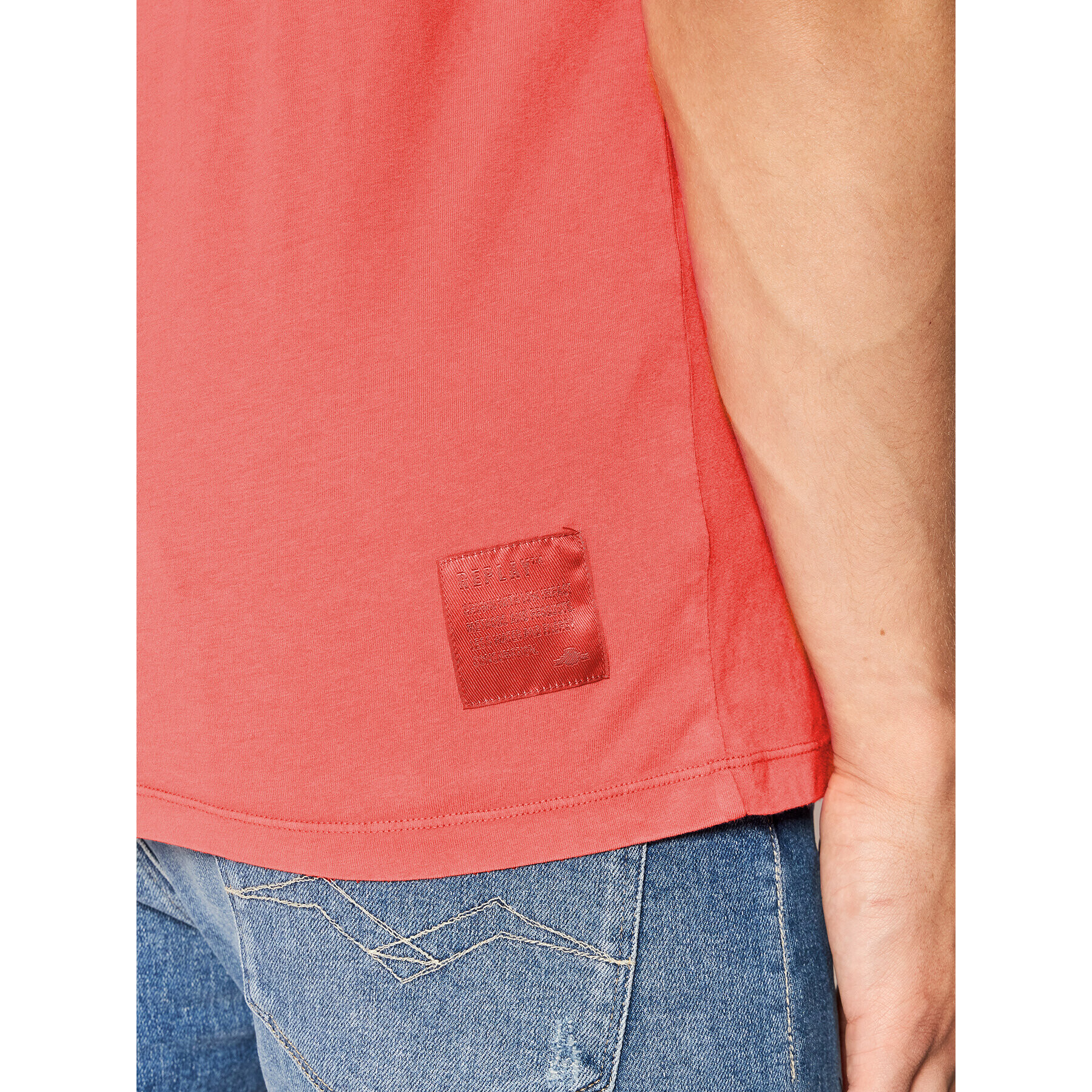 Replay Тишърт M6032.000.23178G Червен Regular Fit - Pepit.bg