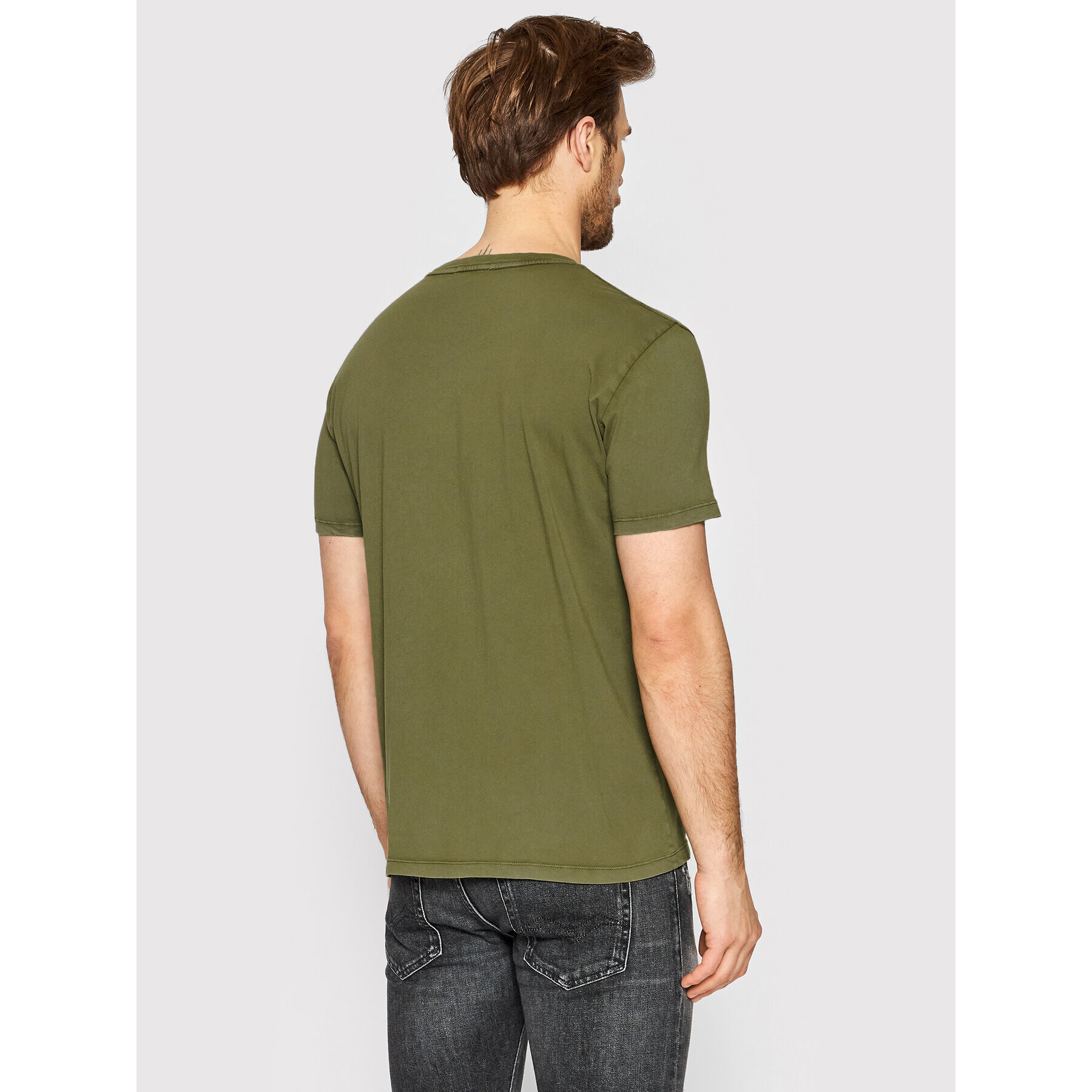 Replay Тишърт M6033.000.23178G Зелен Regular Fit - Pepit.bg