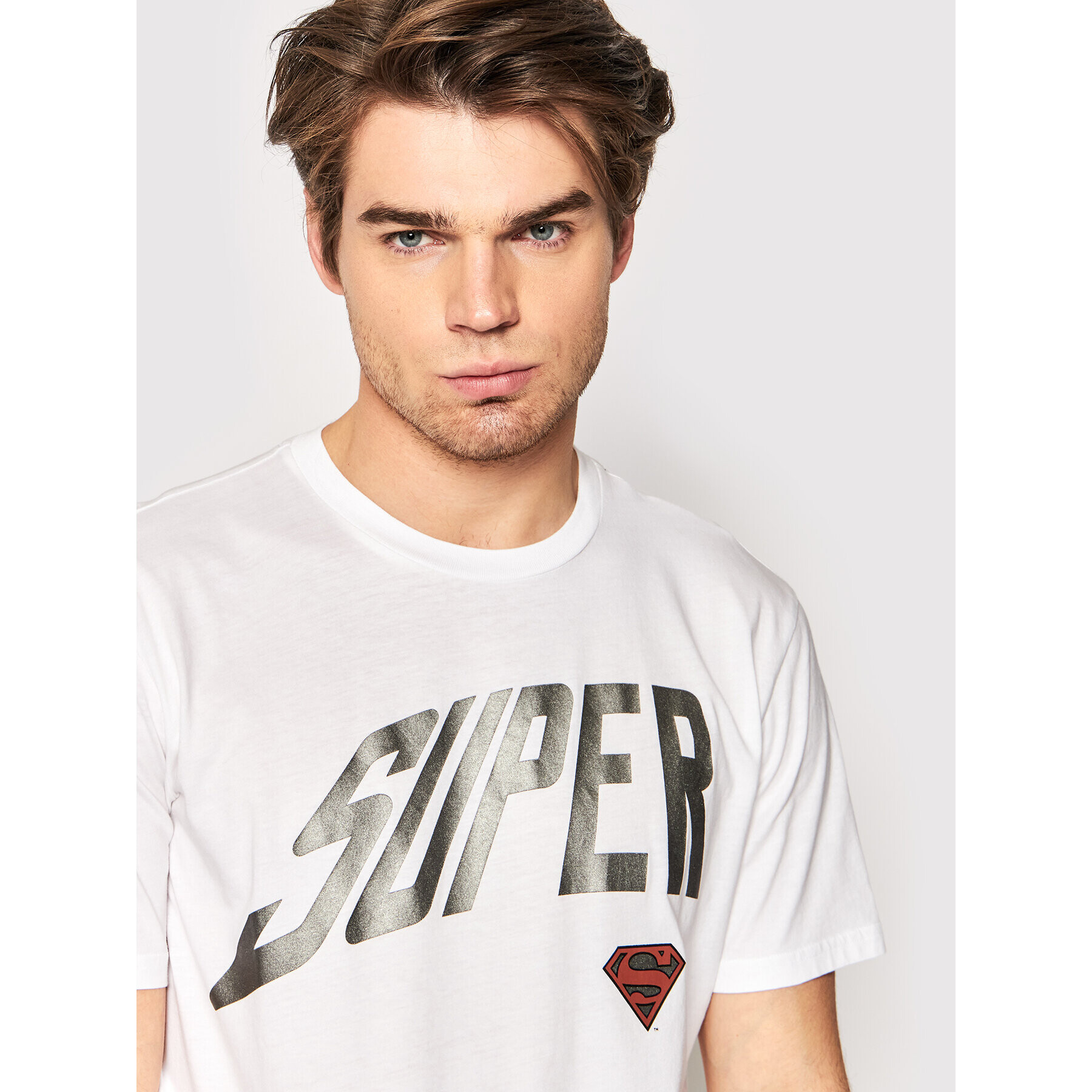 Replay Тишърт M6120A.000.22880 Бял Regular Fit - Pepit.bg