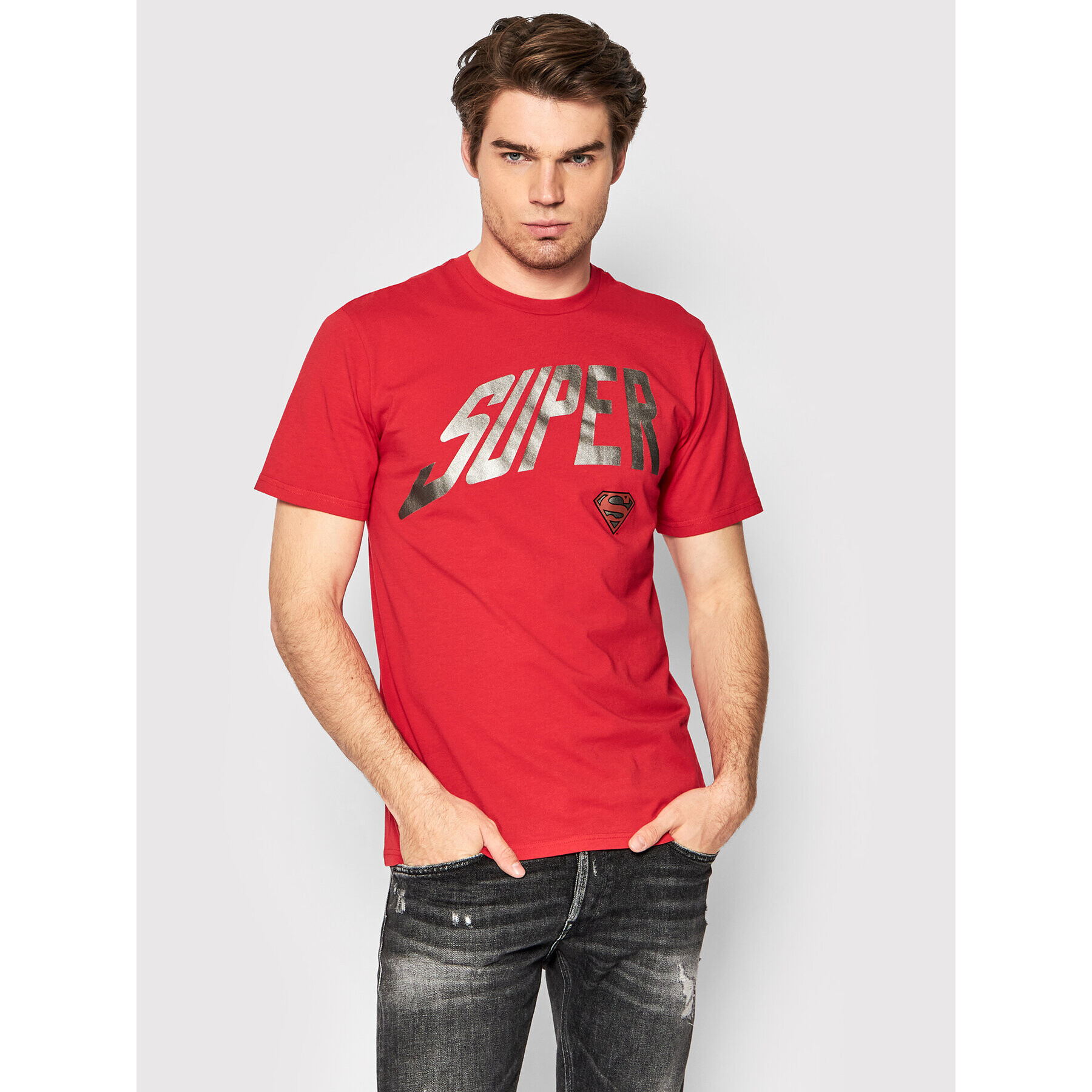 Replay Тишърт M6120A.000.22880 Червен Regular Fit - Pepit.bg