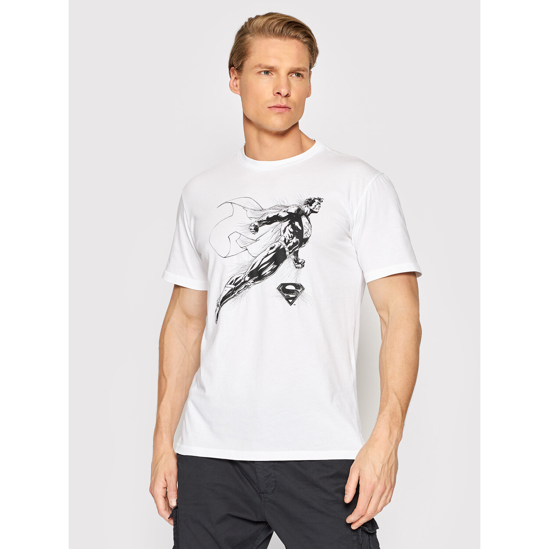 Replay Тишърт M6120E.000.22880 Бял Regular Fit - Pepit.bg